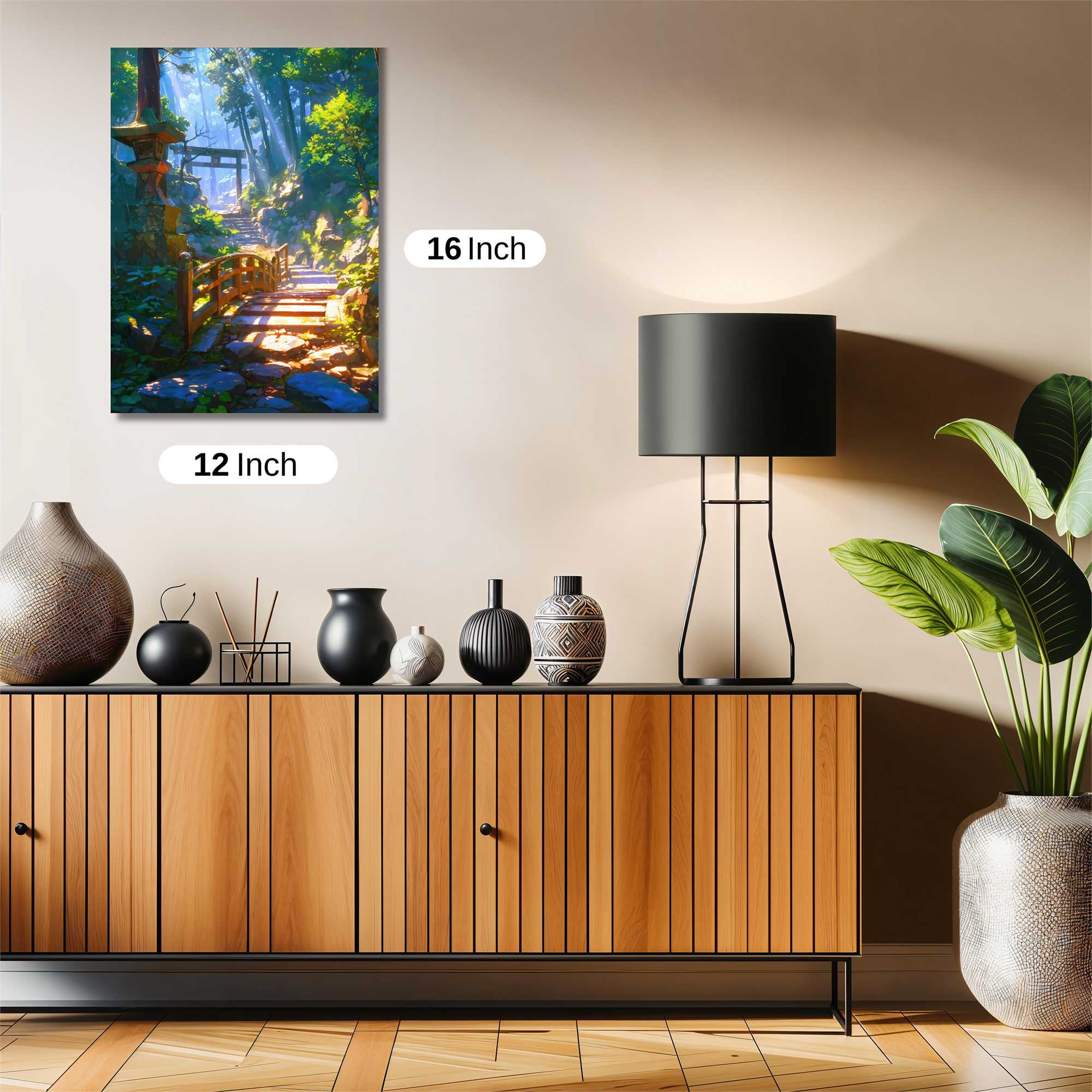 Forest Serenity Safe Wall Magnetic / M