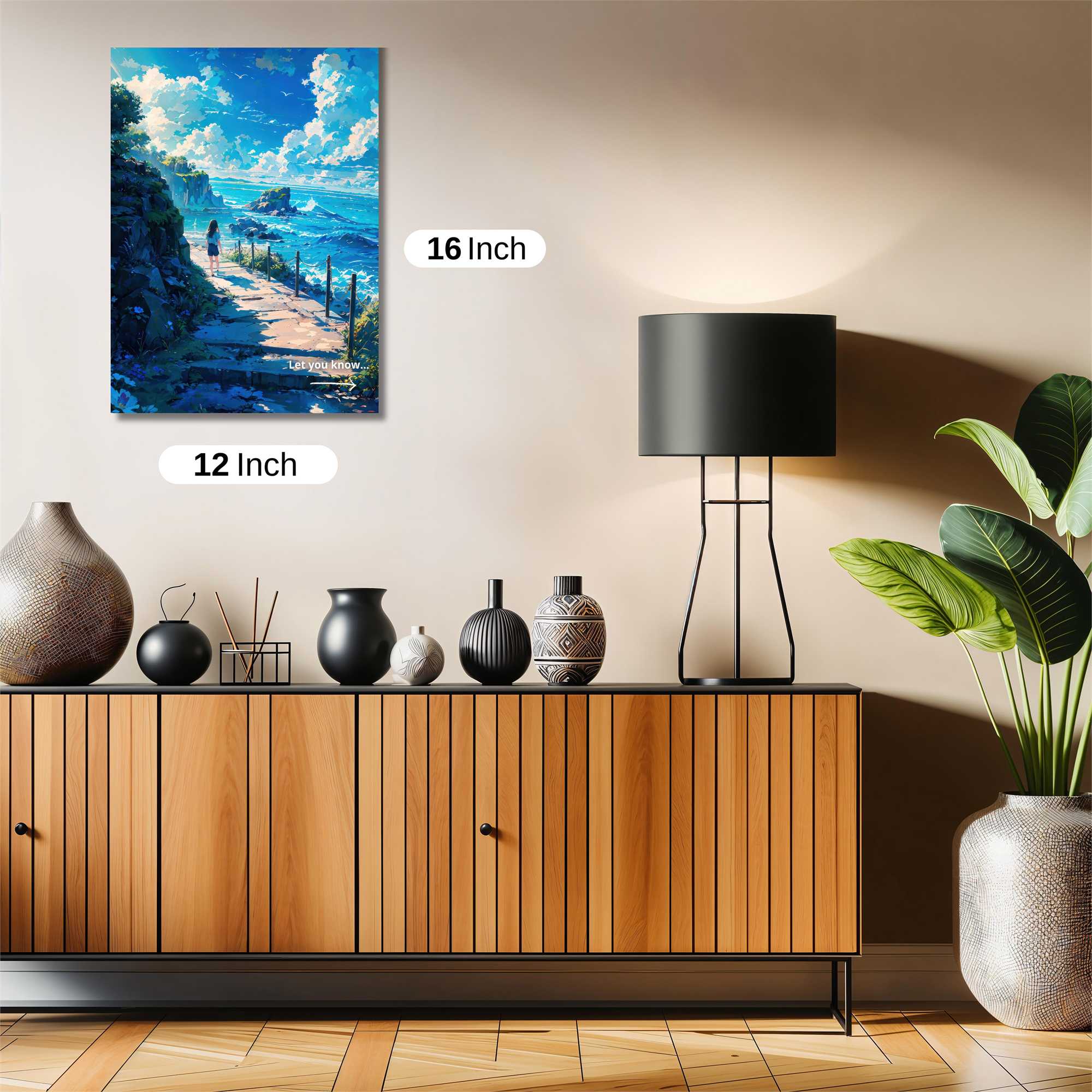 Journey Serene Safe Wall Magnetic / M