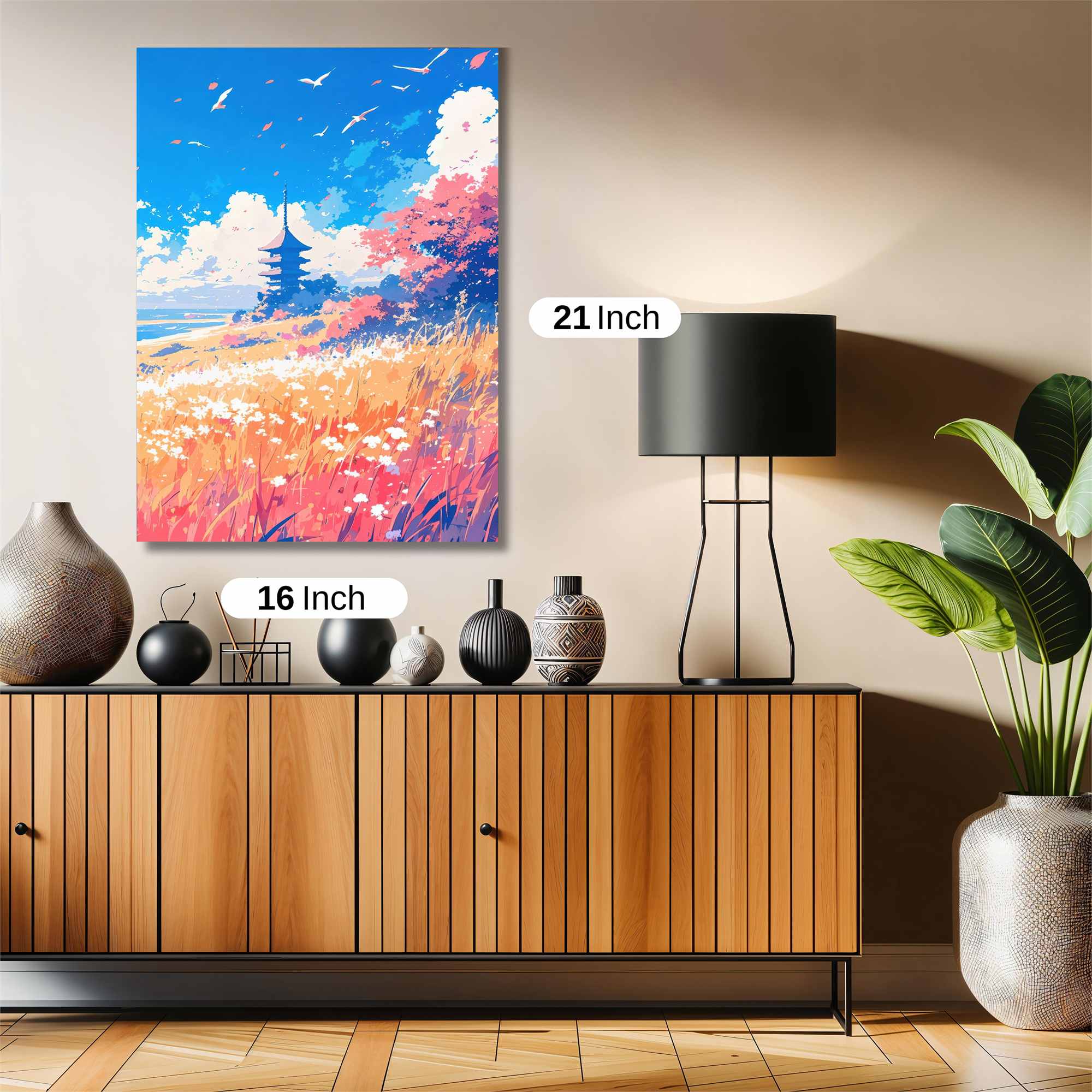 Pagoda Serenity Safe Wall Magnetic / M