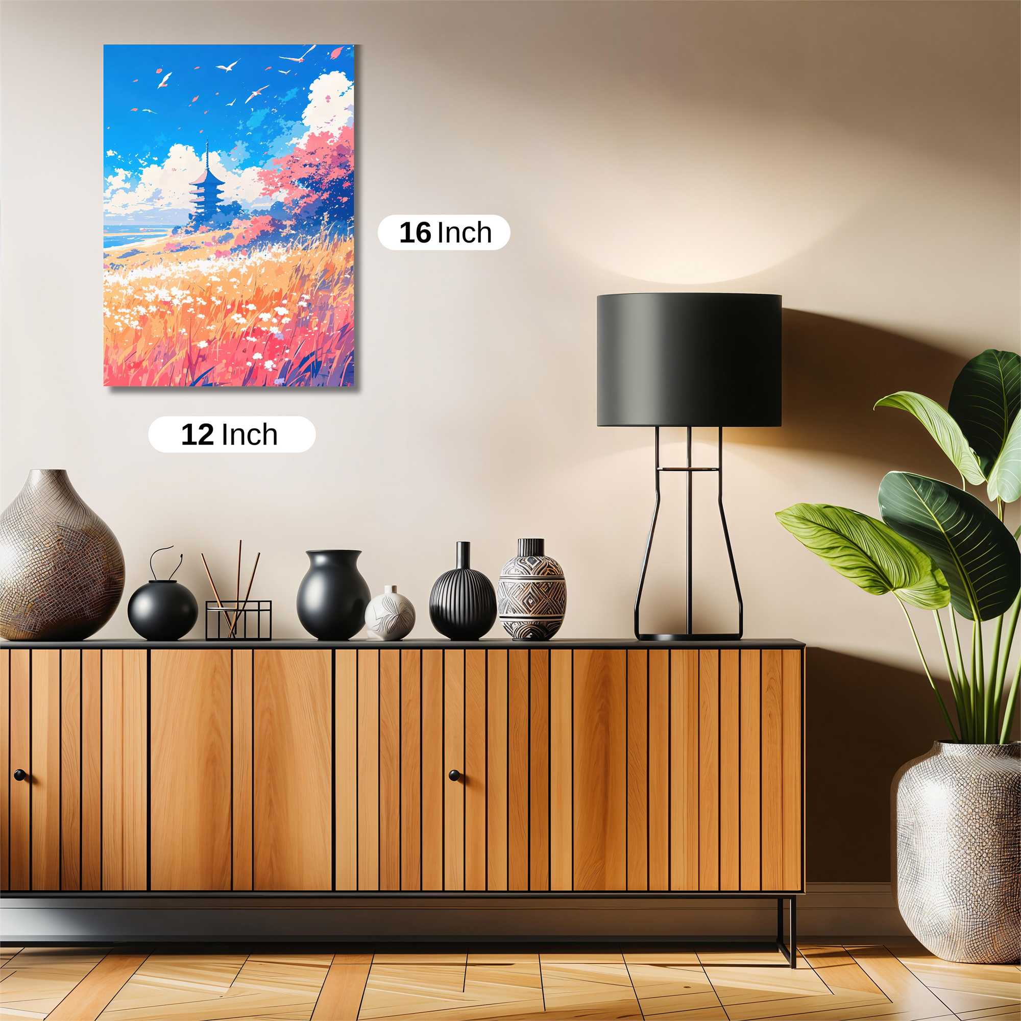 Pagoda Serenity Safe Wall Magnetic / M