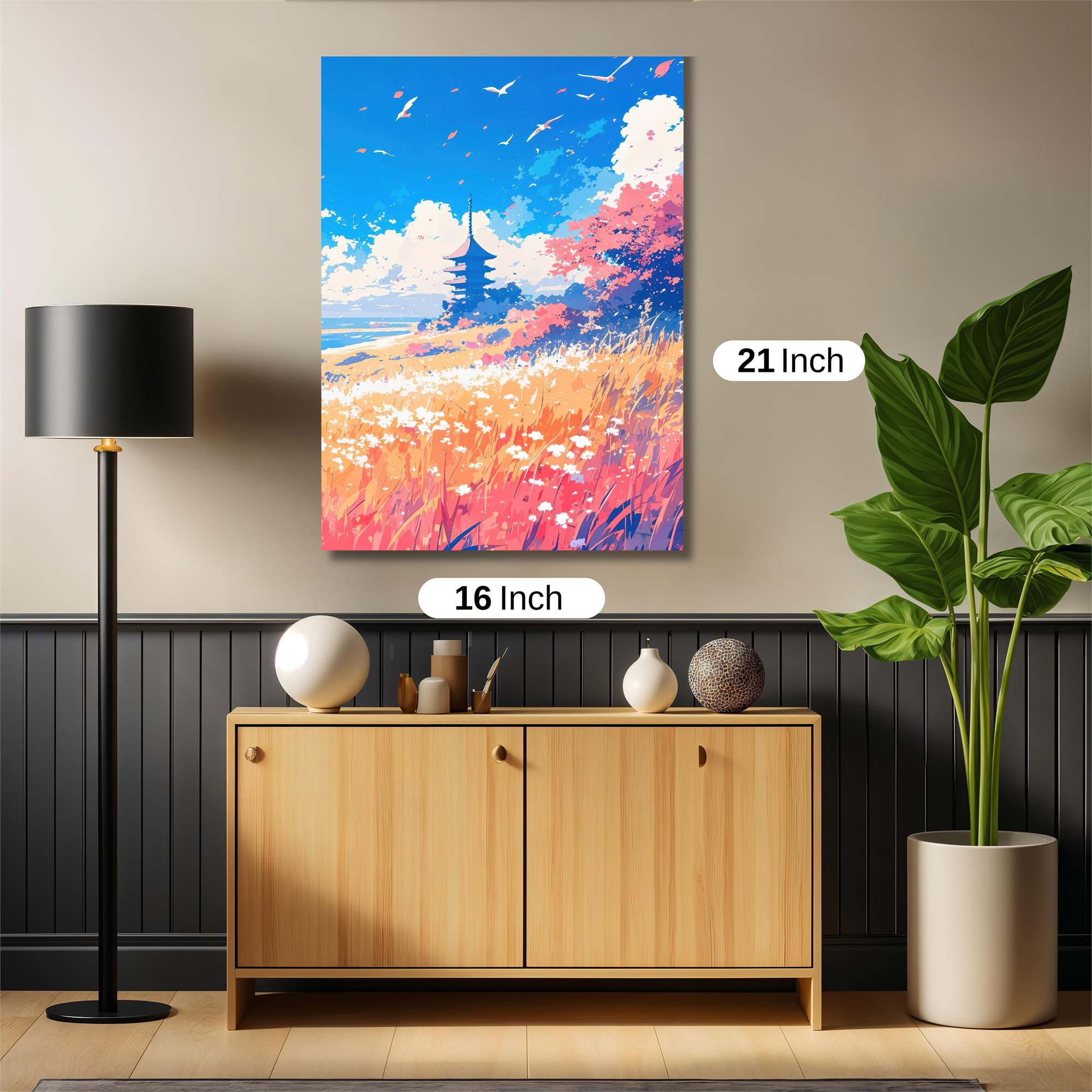 Pagoda Serenity Safe Wall Magnetic / M