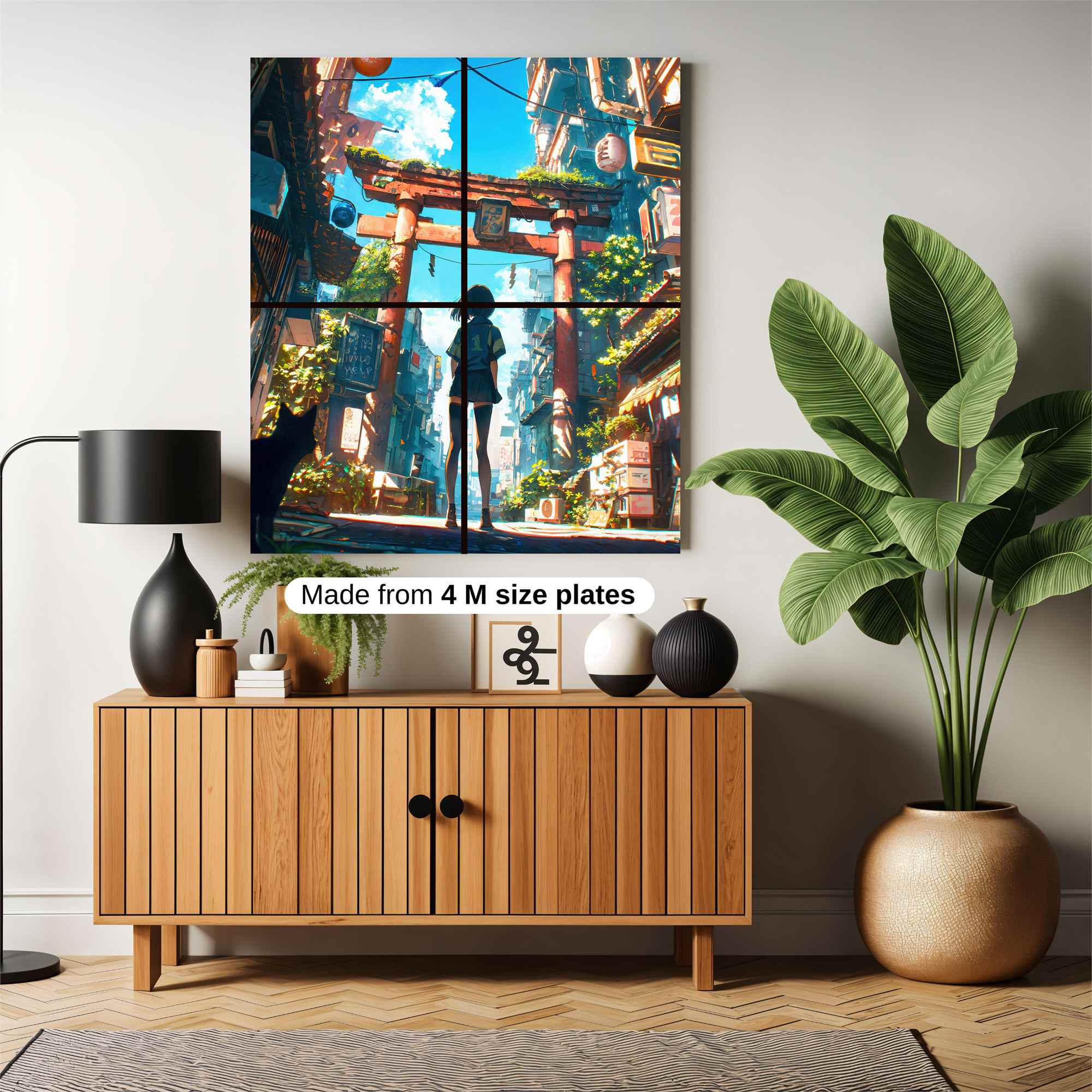 Neon Serenity Safe Wall Magnetic / M