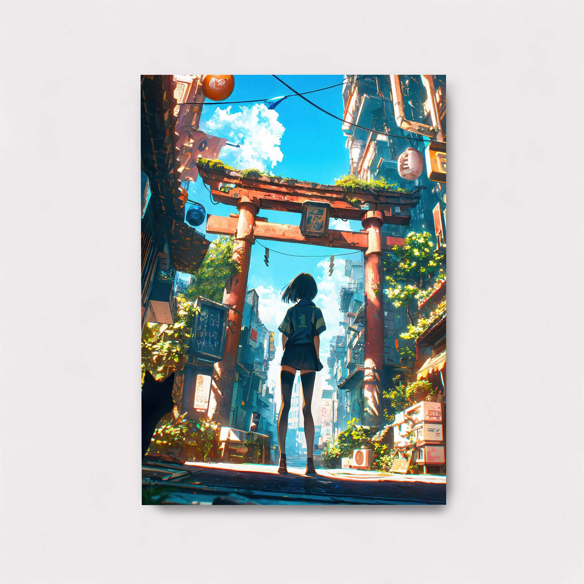 Neon Serenity Safe Wall Magnetic / M