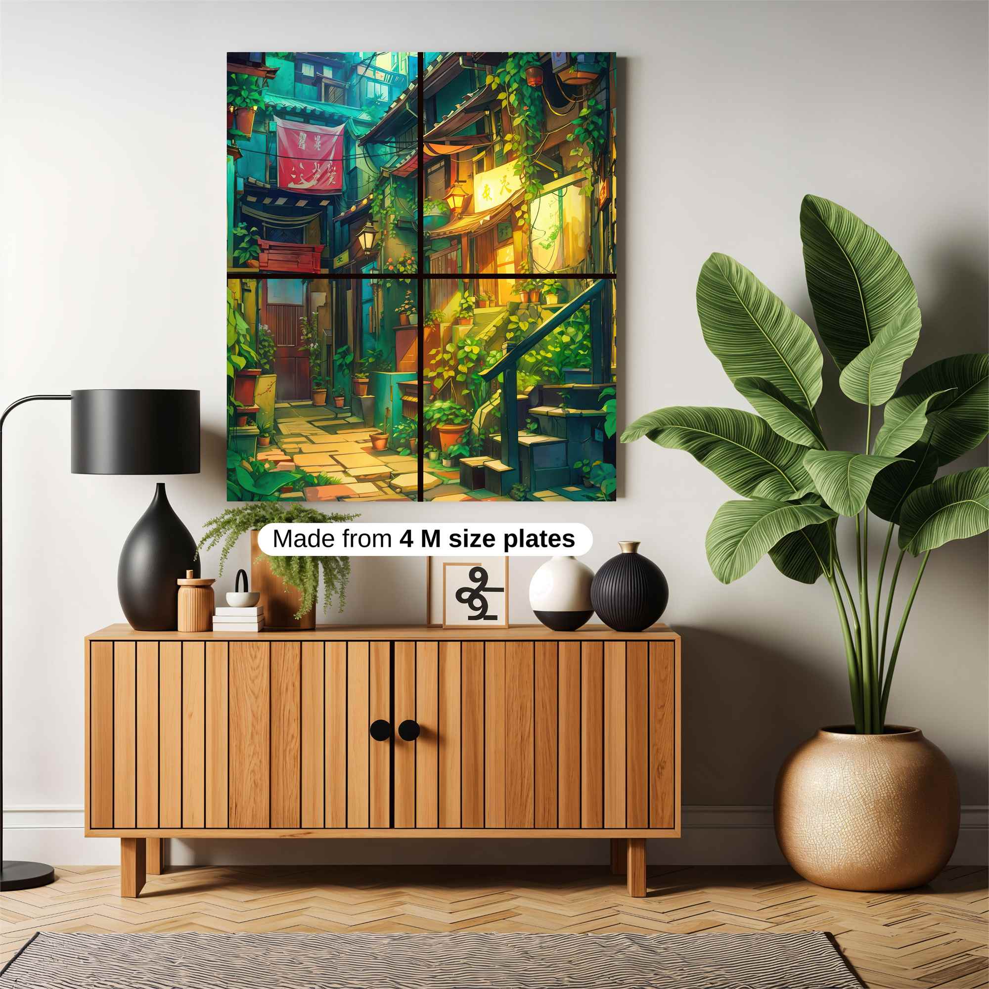 Alleyway Serenity Safe Wall Magnetic / M