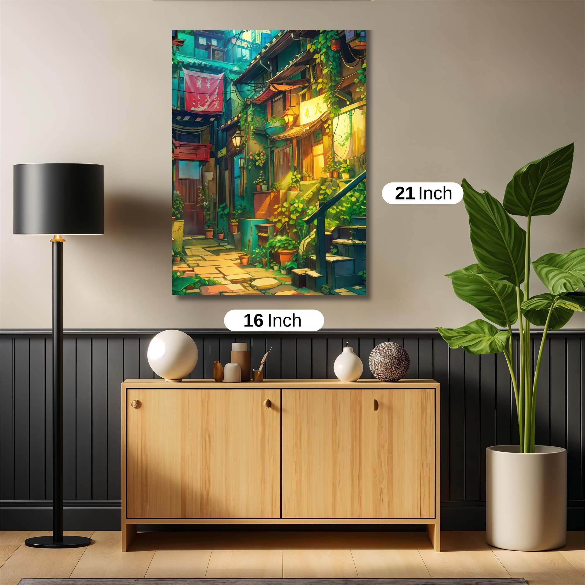 Alleyway Serenity Safe Wall Magnetic / M