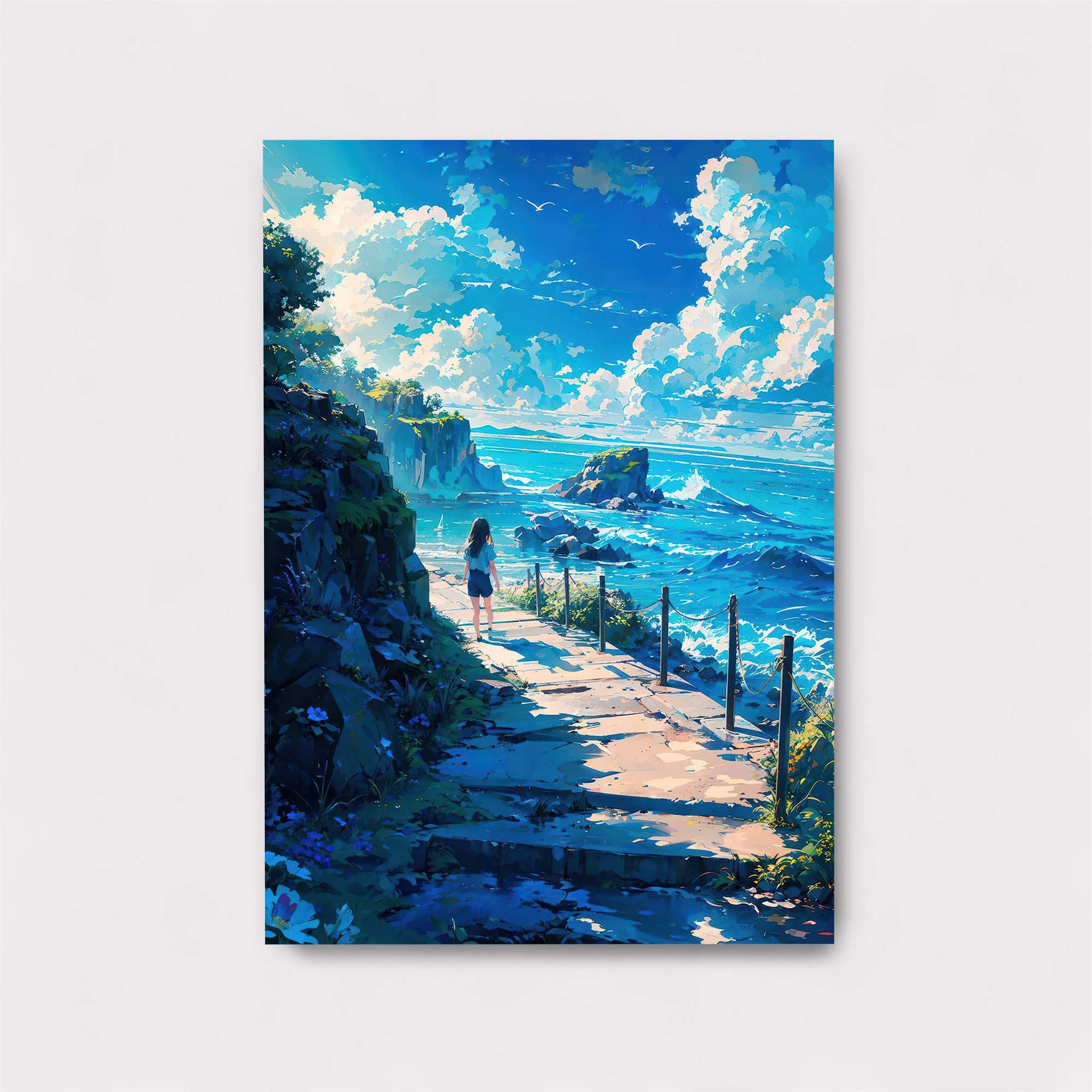 Oceanic Solitude Safe Wall Magnetic / M