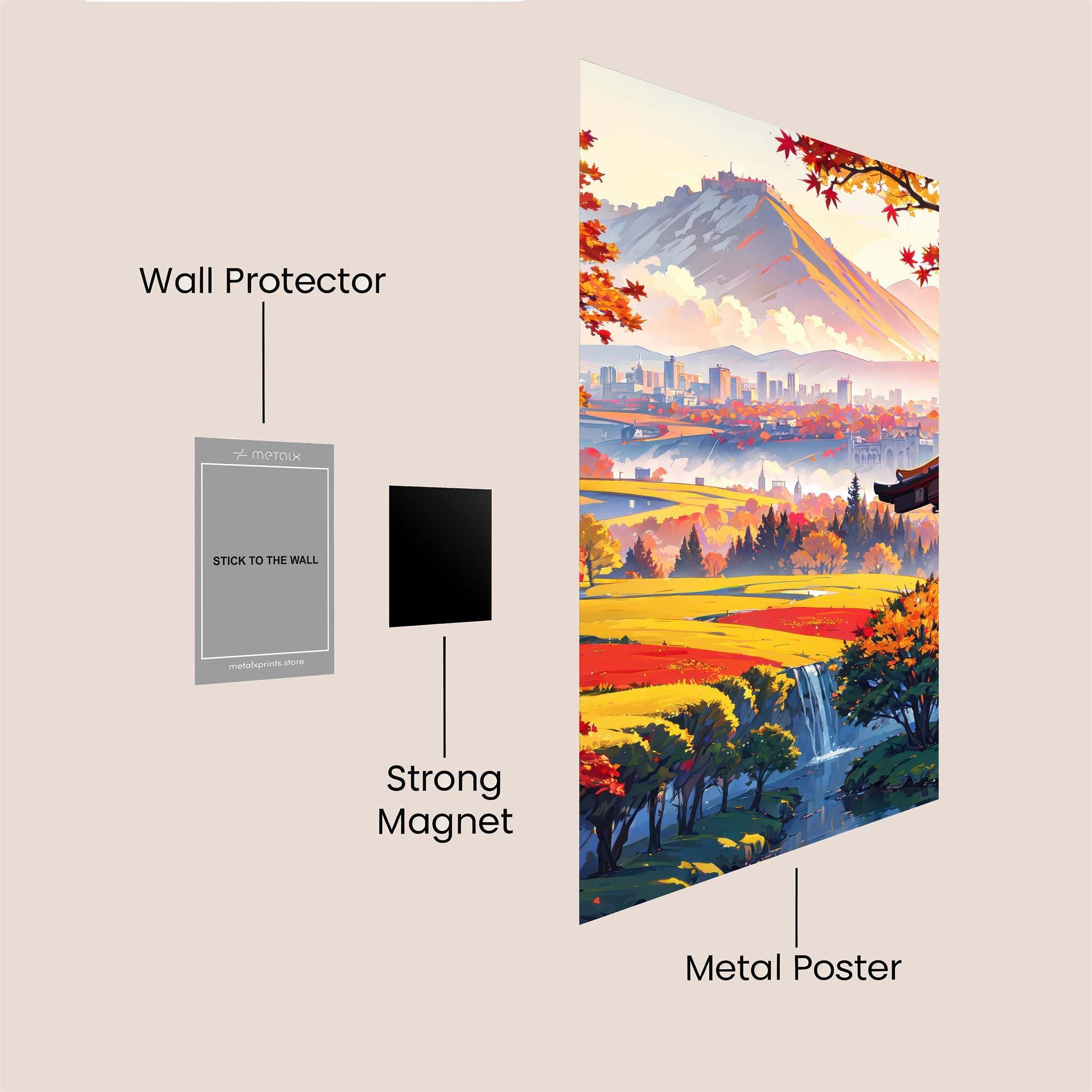 Fuji Serenity Safe Wall Magnetic / M