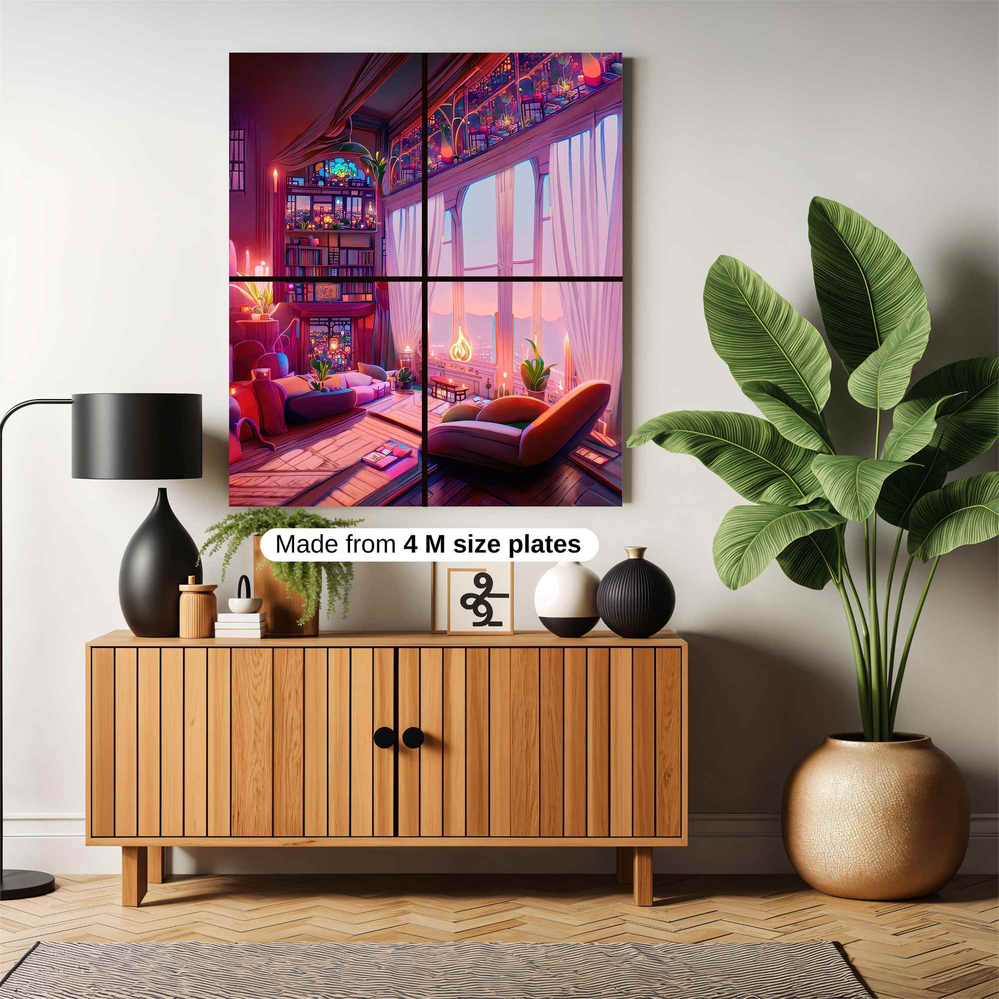 Dreamscape Serenity Safe Wall Magnetic / M