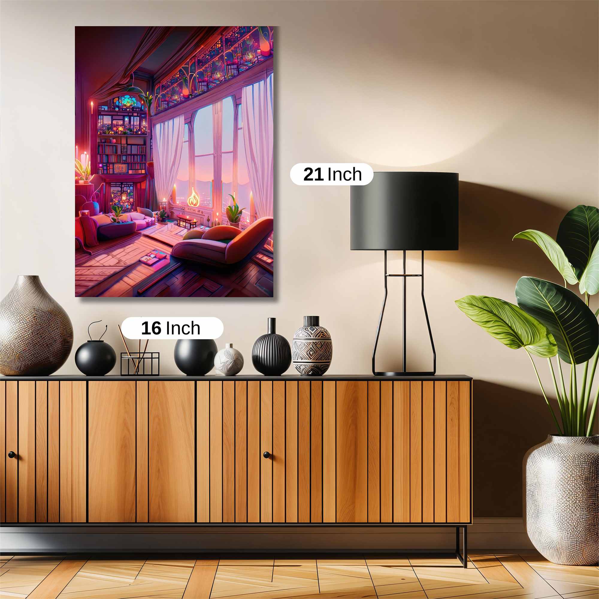 Dreamscape Serenity Safe Wall Magnetic / M