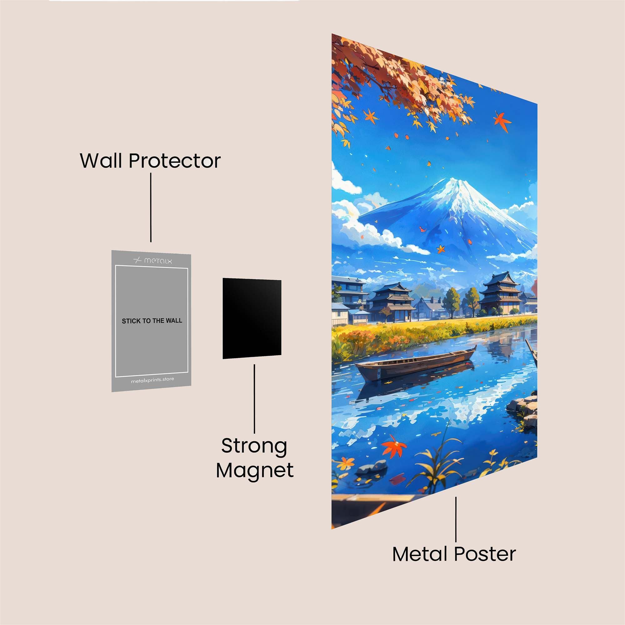 Fuji Serenity Safe Wall Magnetic / M