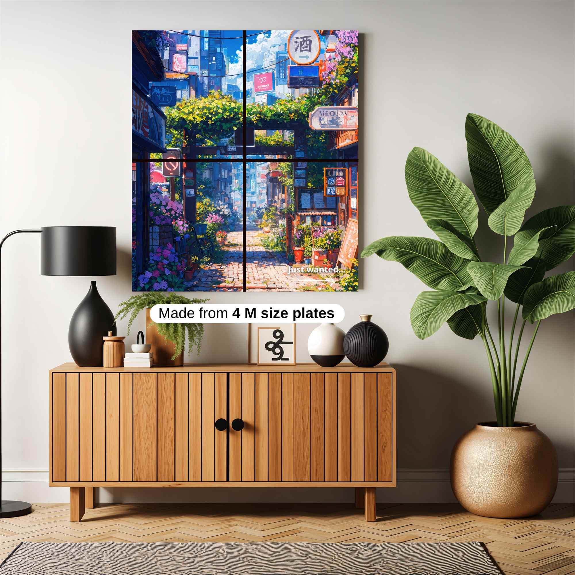 Neon Serenity Safe Wall Magnetic / M