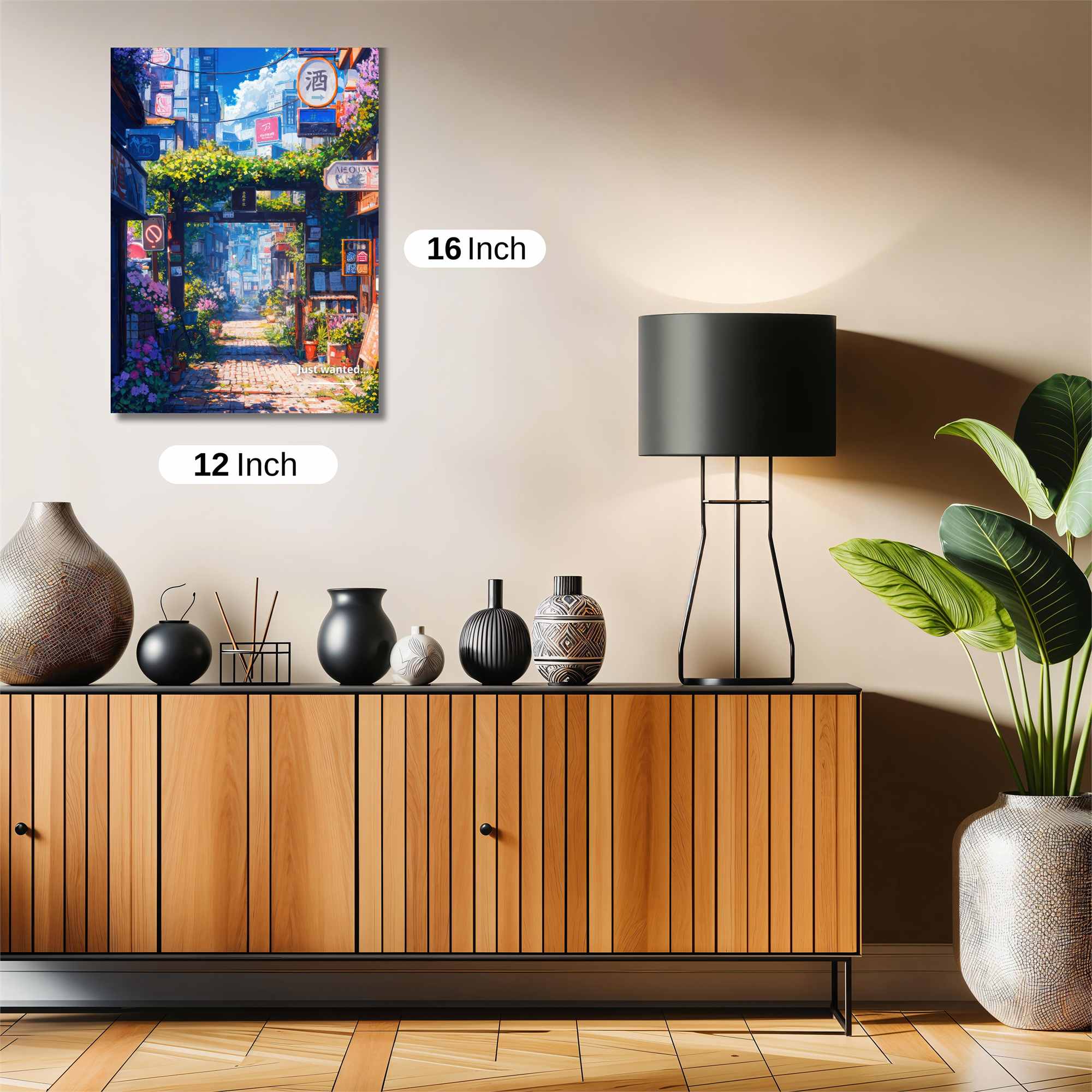 Neon Serenity Safe Wall Magnetic / M