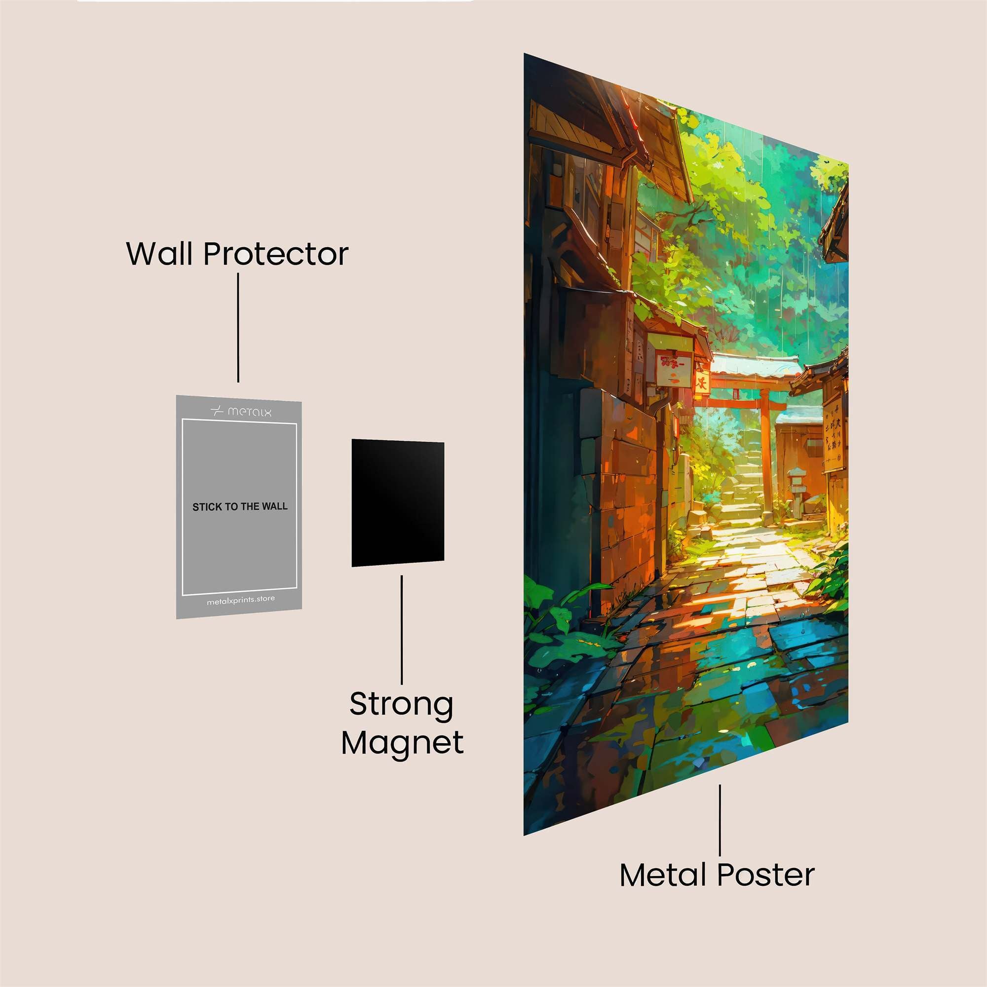 Shrine Serenity Safe Wall Magnetic / M