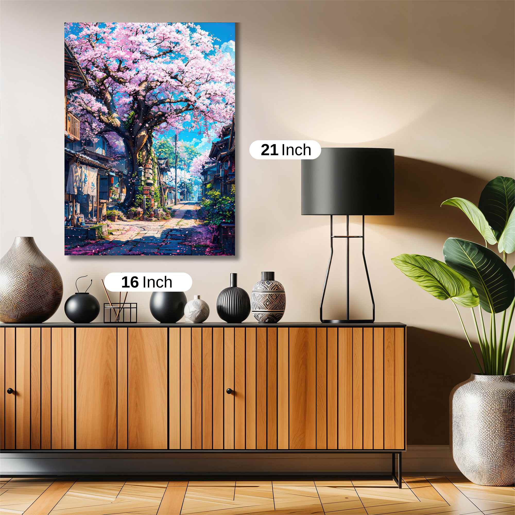 Sakura Serenity Safe Wall Magnetic / M