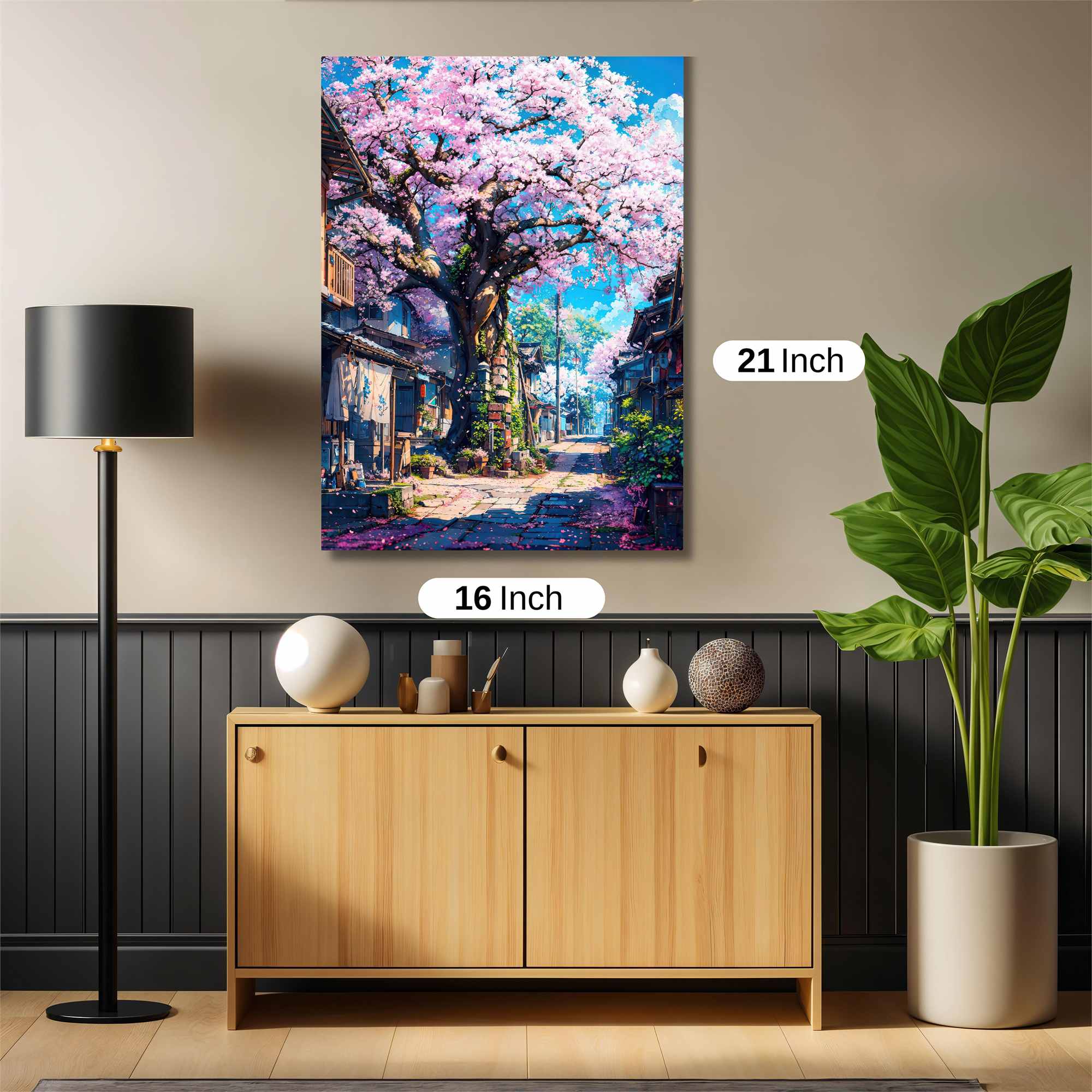 Sakura Serenity Safe Wall Magnetic / M