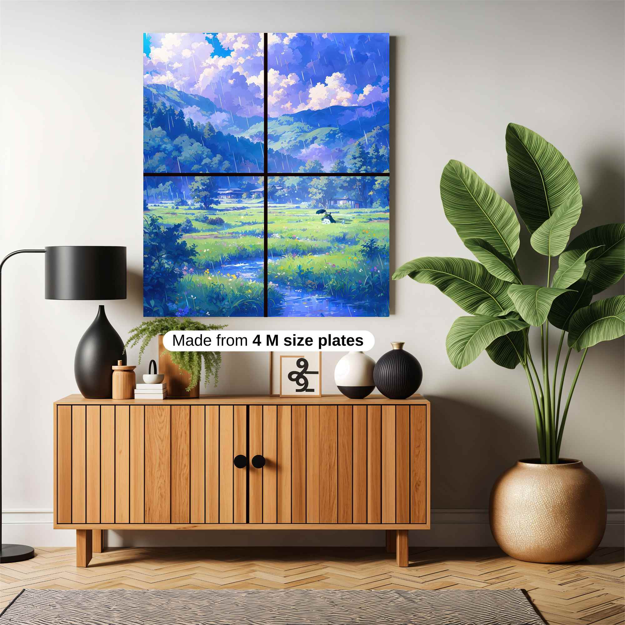 Rainy Reverie Safe Wall Magnetic / M