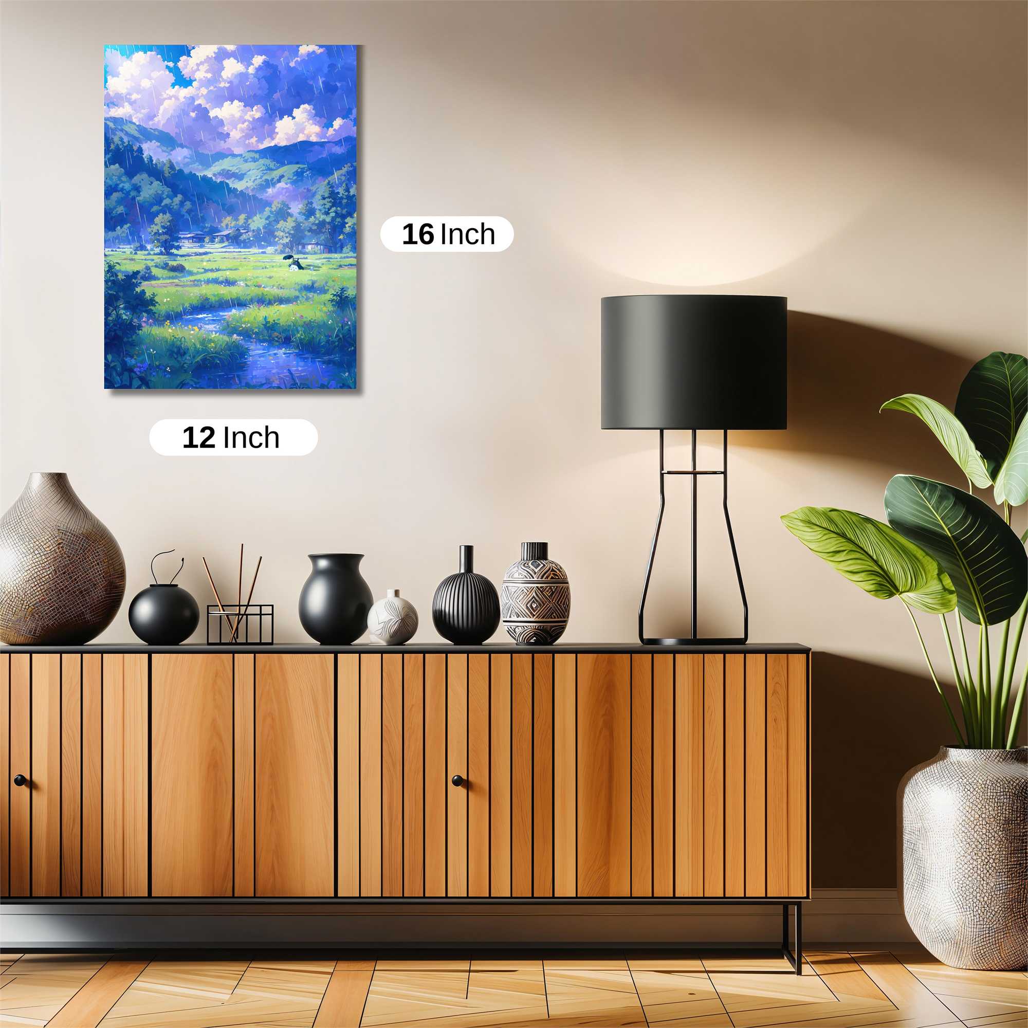 Rainy Reverie Safe Wall Magnetic / M