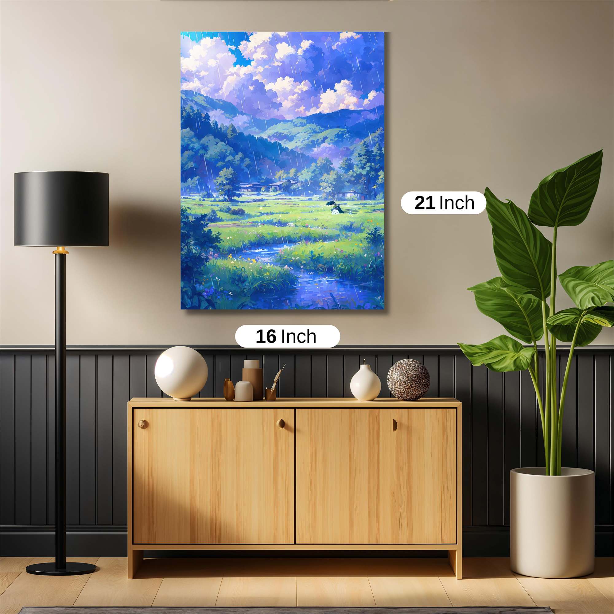 Rainy Reverie Safe Wall Magnetic / M