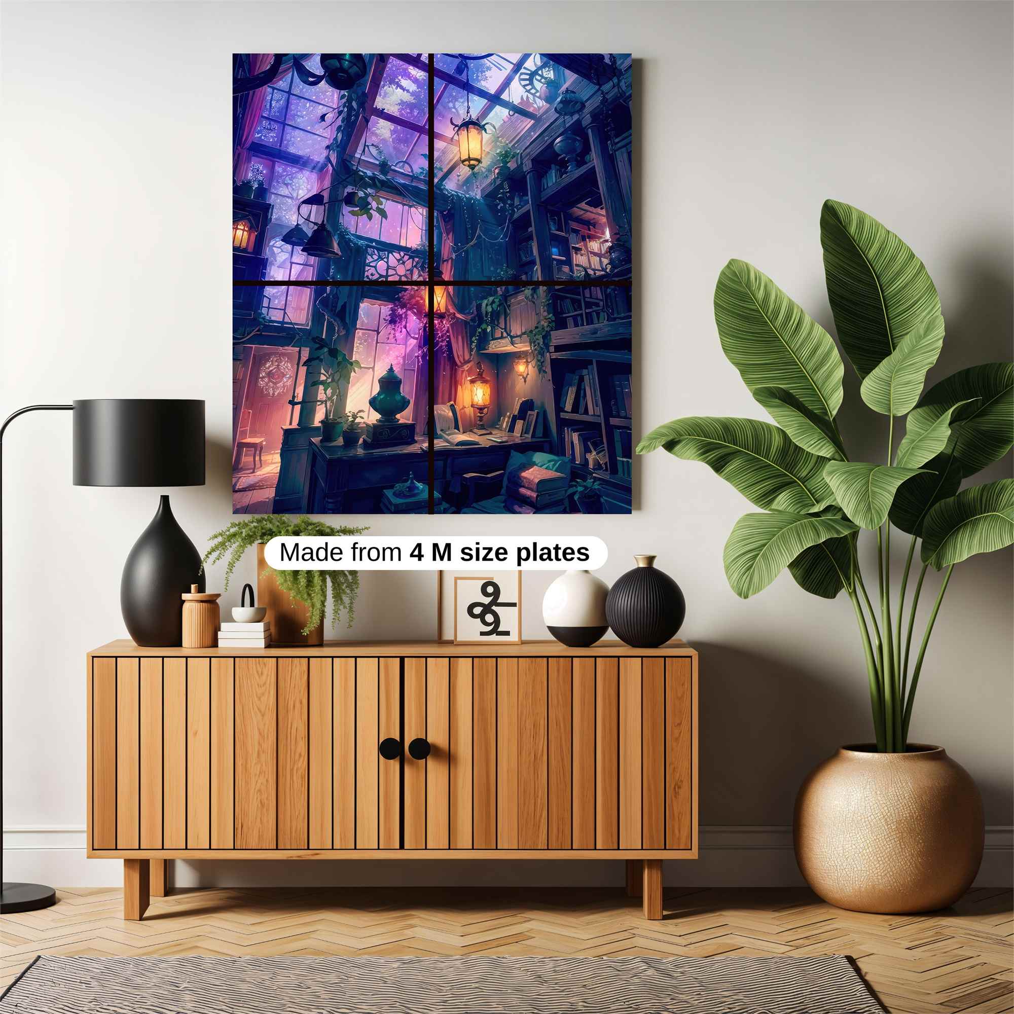 Library Enchantment Safe Wall Magnetic / M
