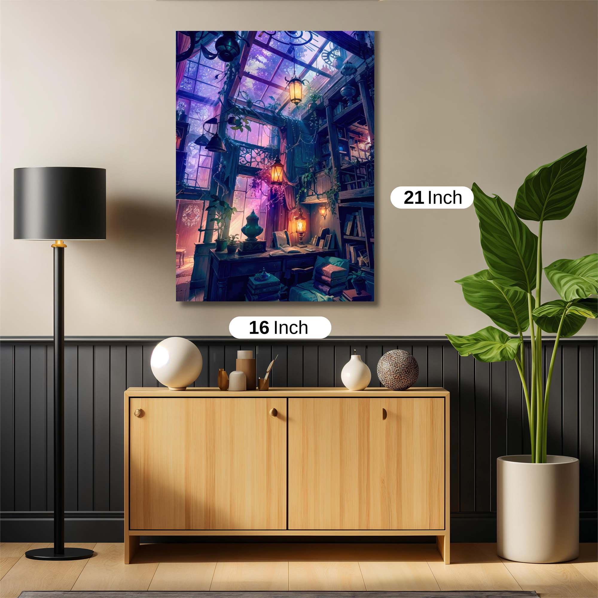 Library Enchantment Safe Wall Magnetic / M