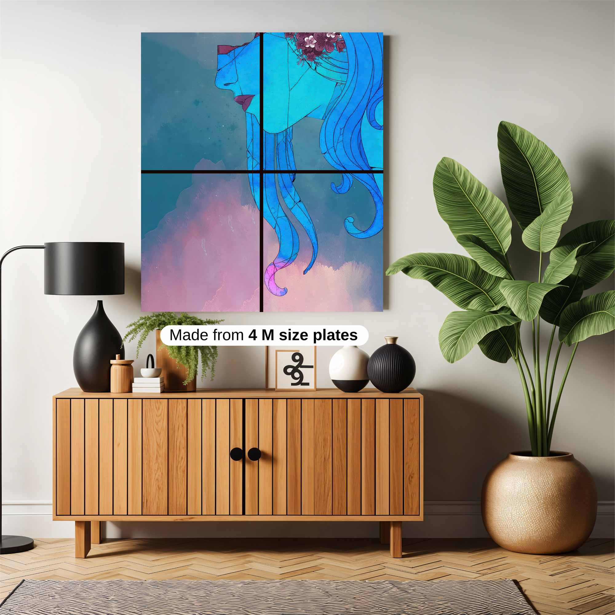 Azure Dream Safe Wall Magnetic / M