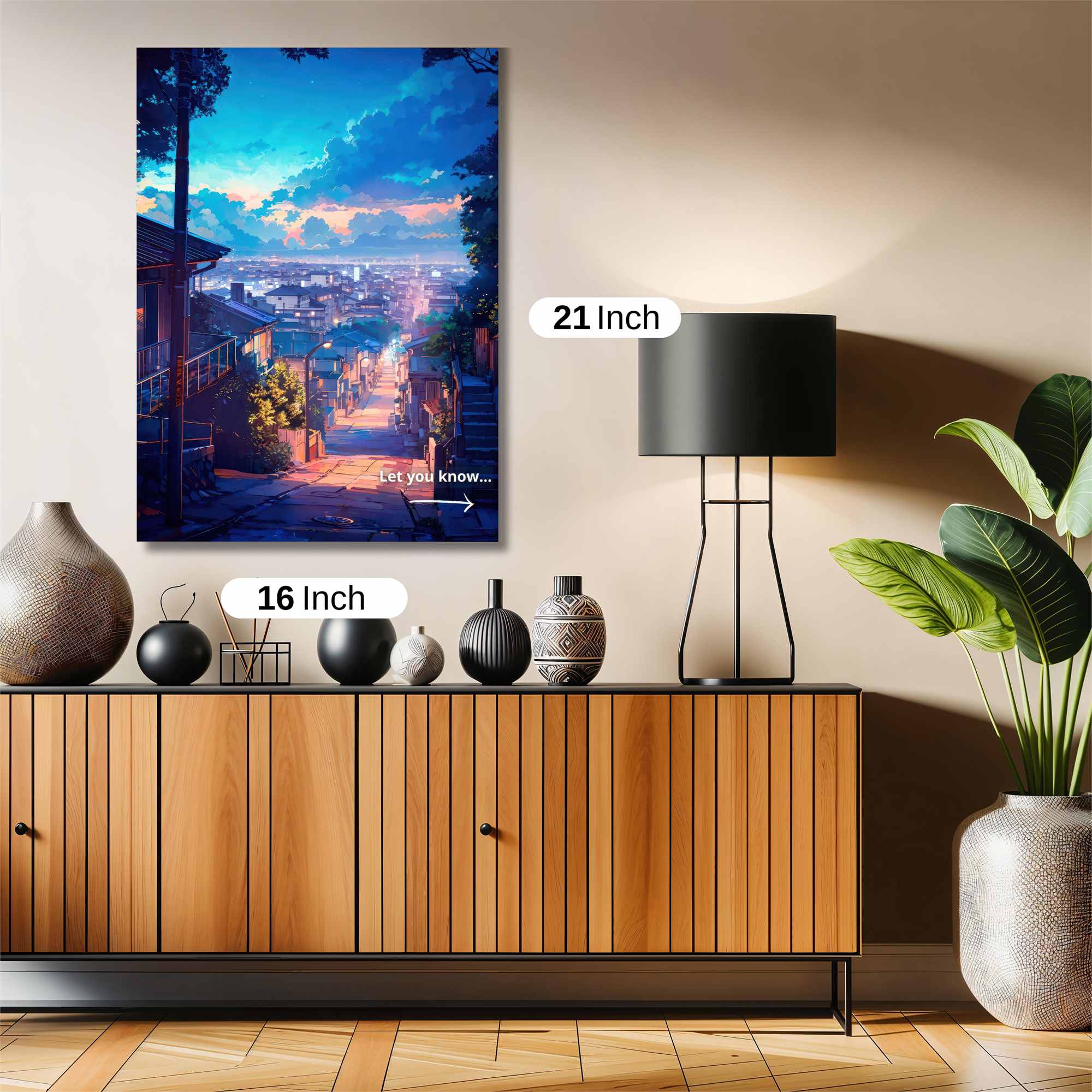 Twilight Serenity Safe Wall Magnetic / M