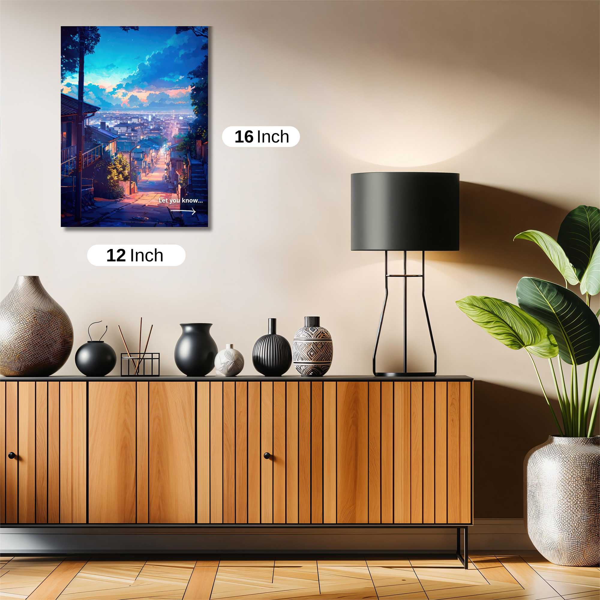 Twilight Serenity Safe Wall Magnetic / M