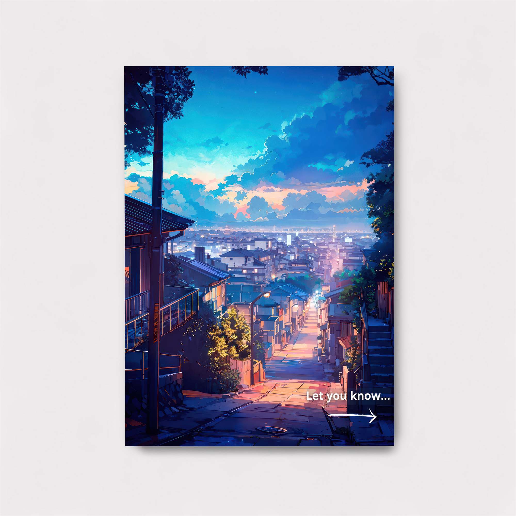 Twilight Serenity Safe Wall Magnetic / M