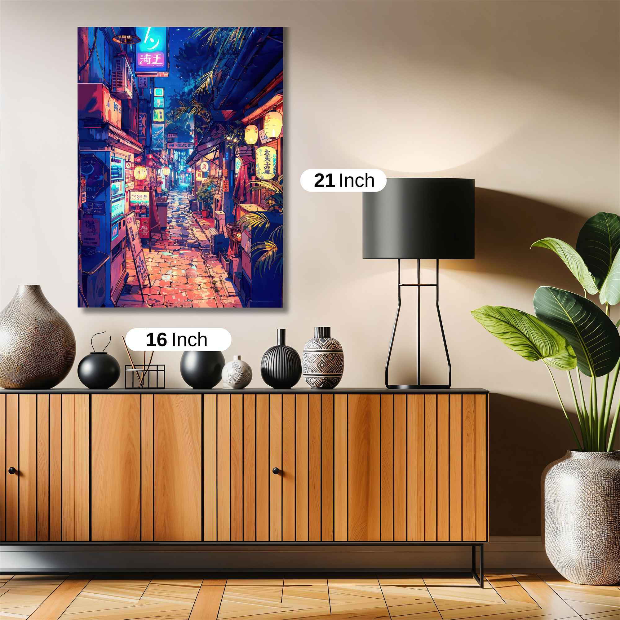 Neon Serenity Safe Wall Magnetic / M