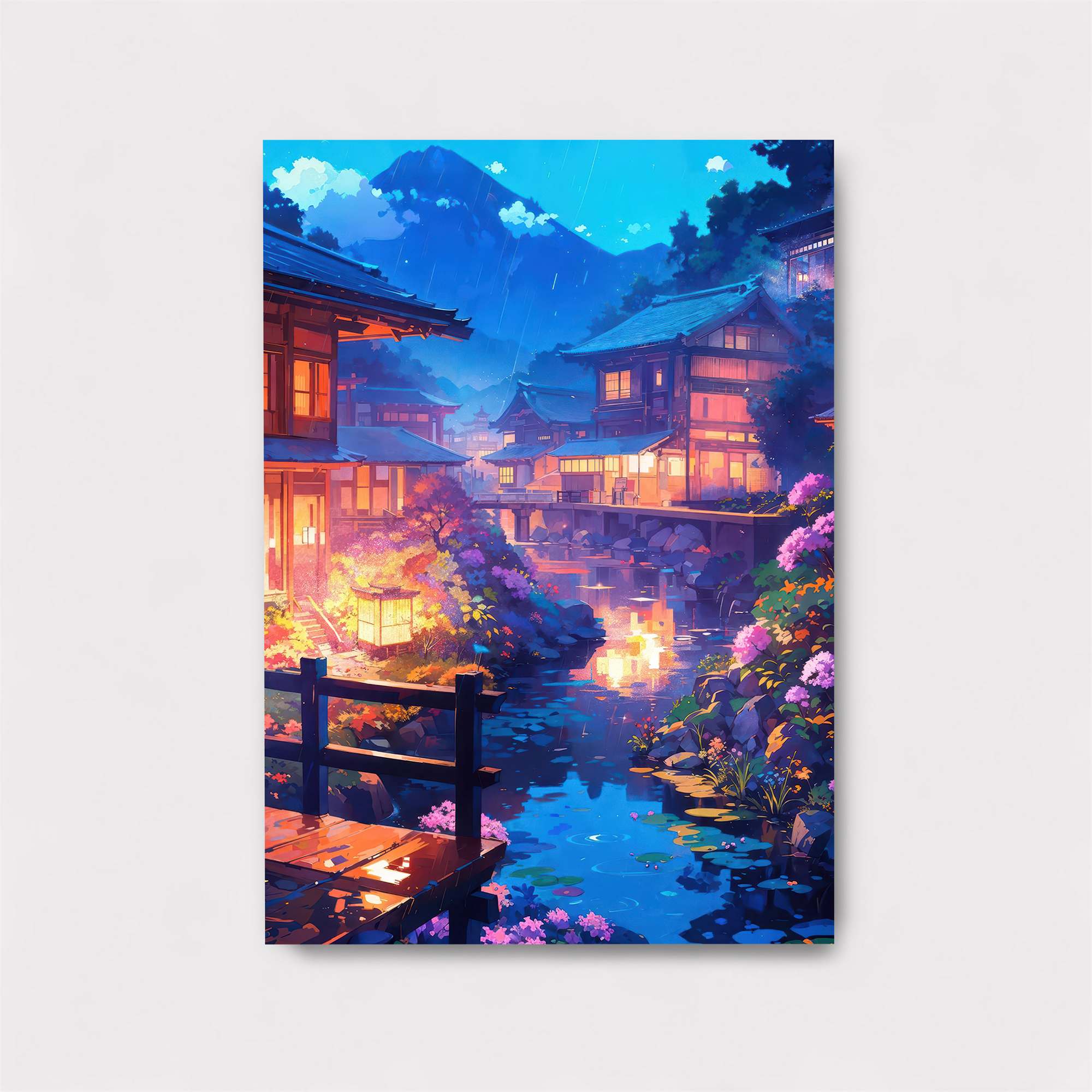 Moonlit Tranquility Safe Wall Magnetic / M