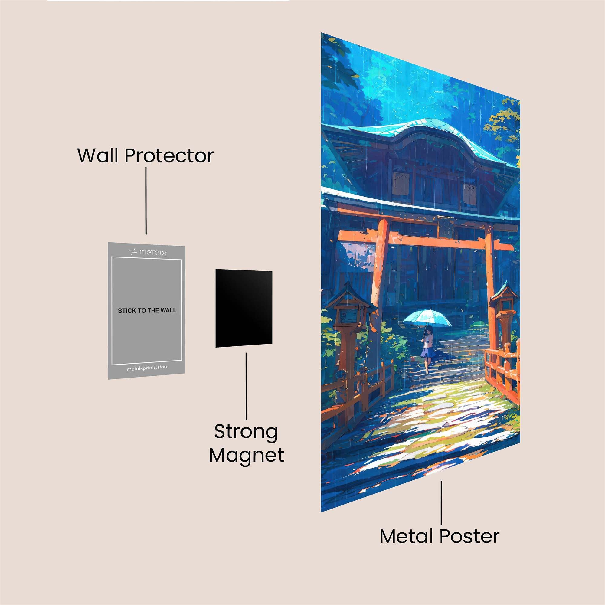 Shrine Serenity Safe Wall Magnetic / M