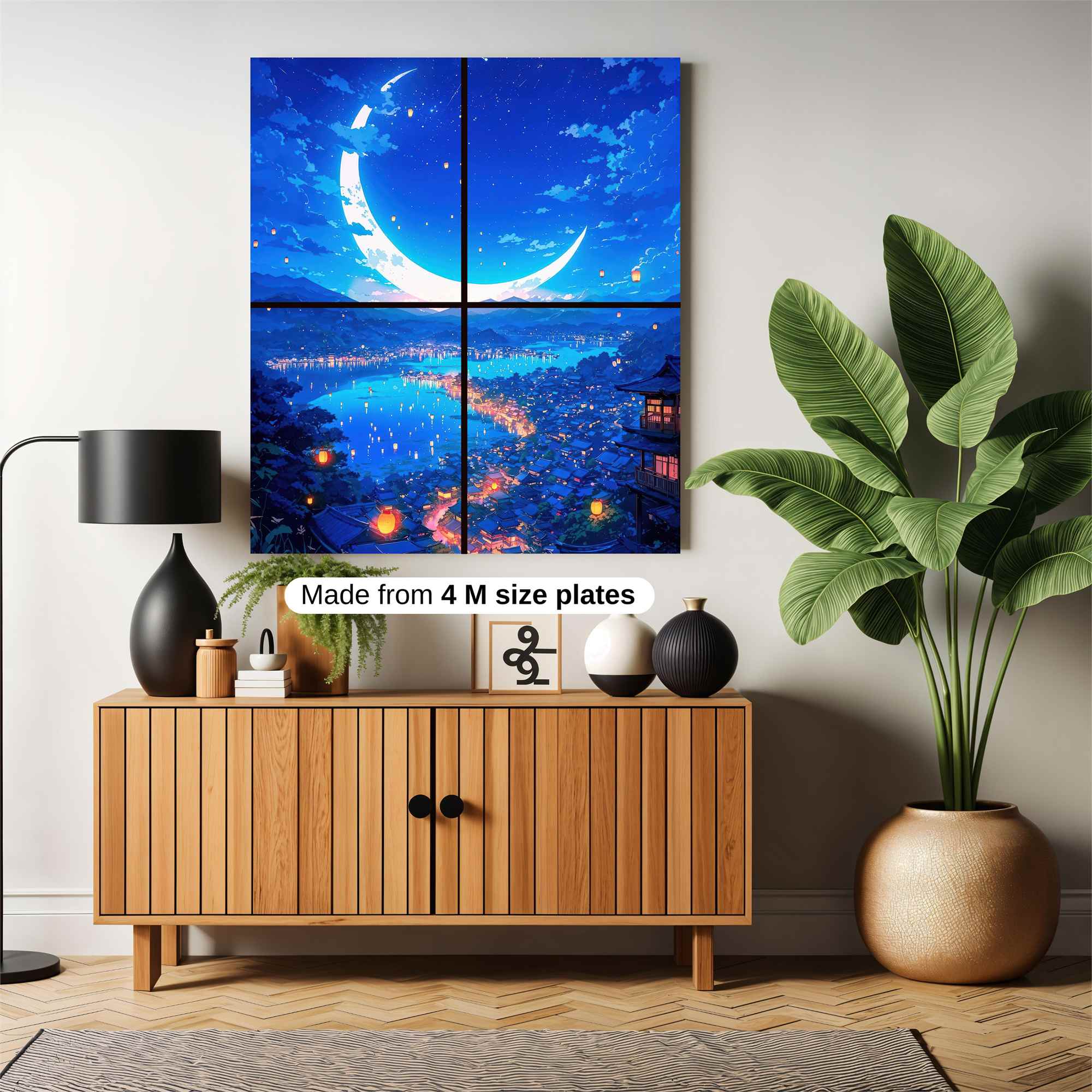 Moonlit Serenity Safe Wall Magnetic / M