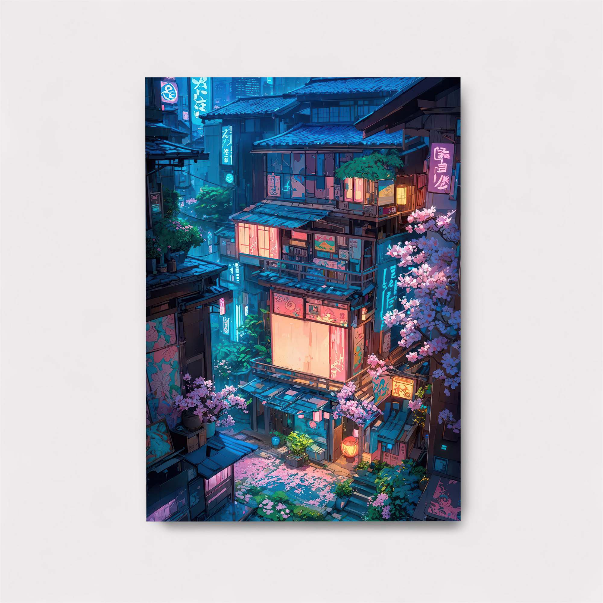 Neon Serenity Safe Wall Magnetic / M