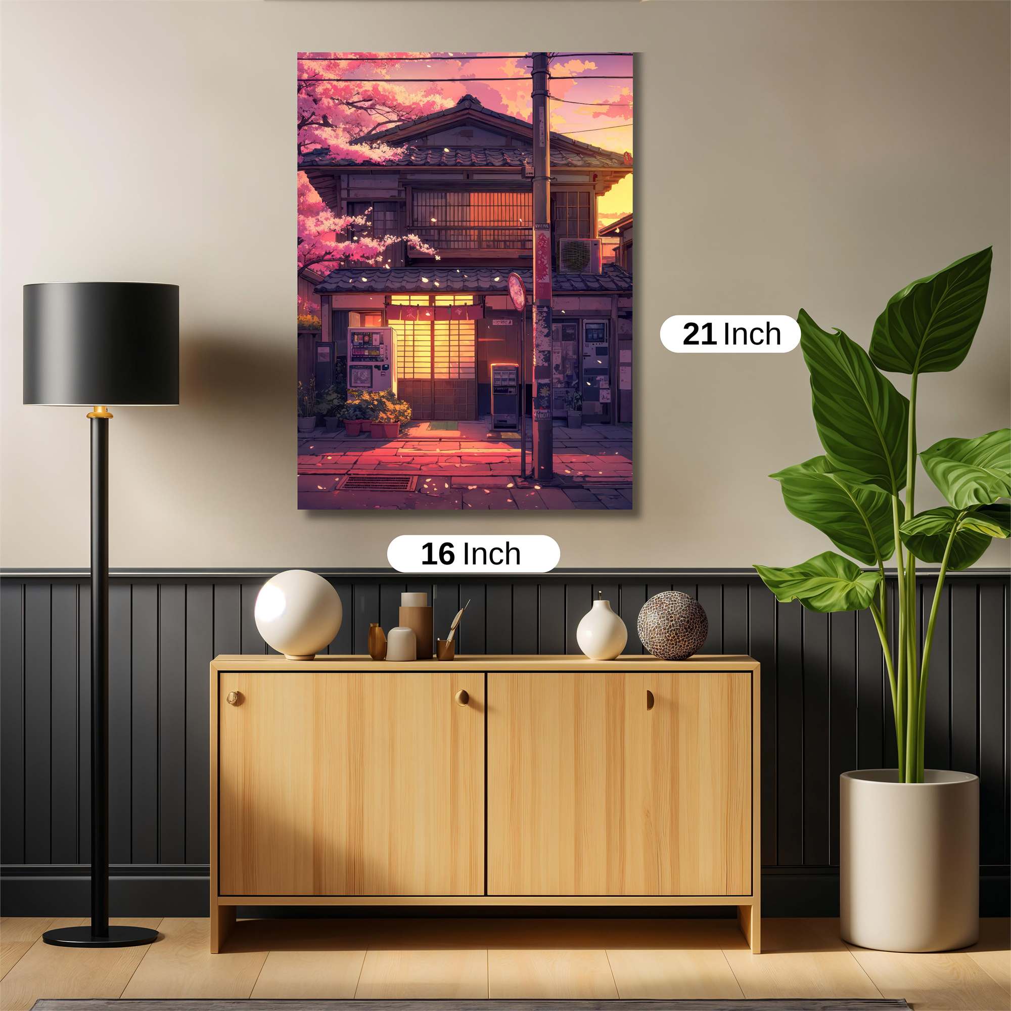 Sakura Serenity Safe Wall Magnetic / M