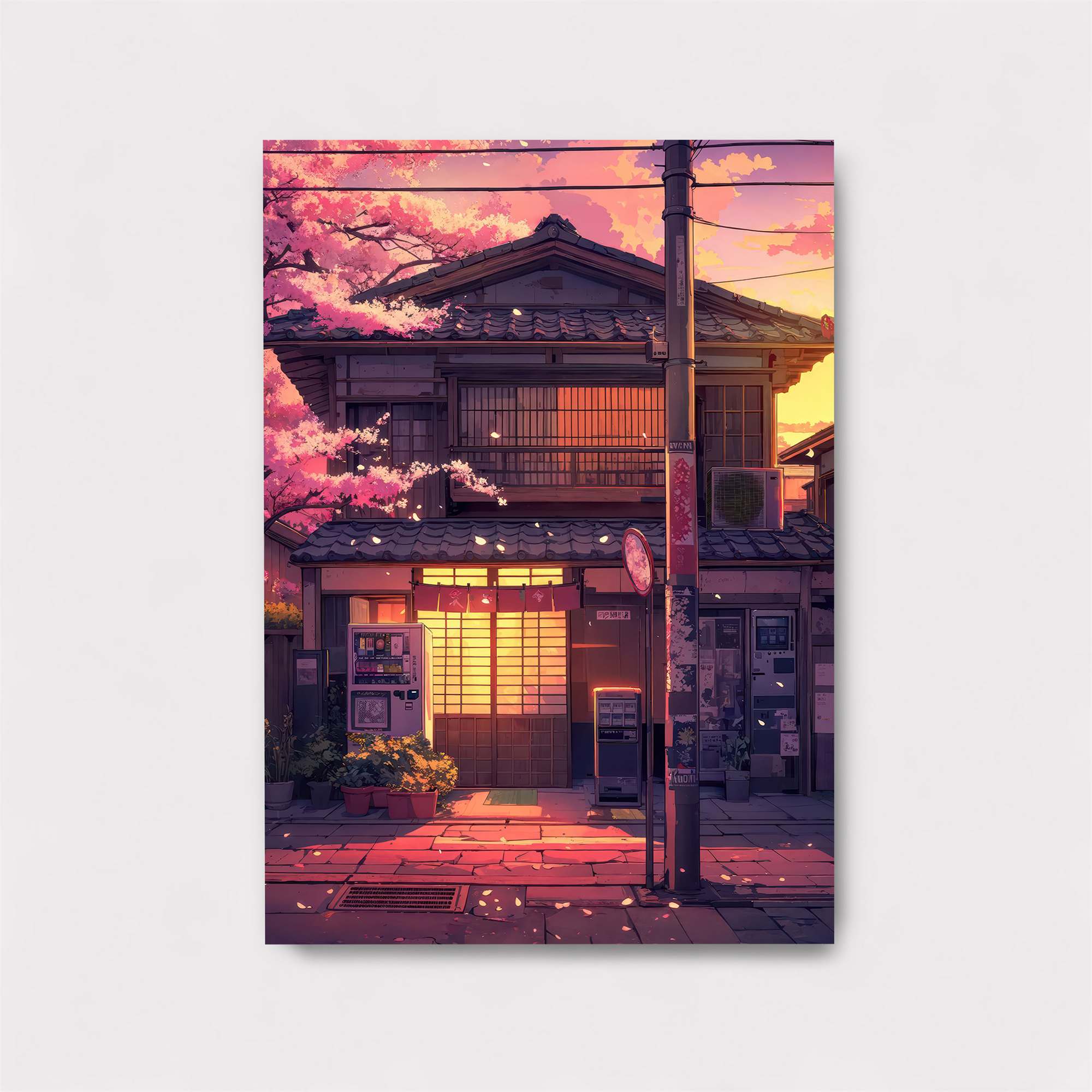 Sakura Serenity Safe Wall Magnetic / M