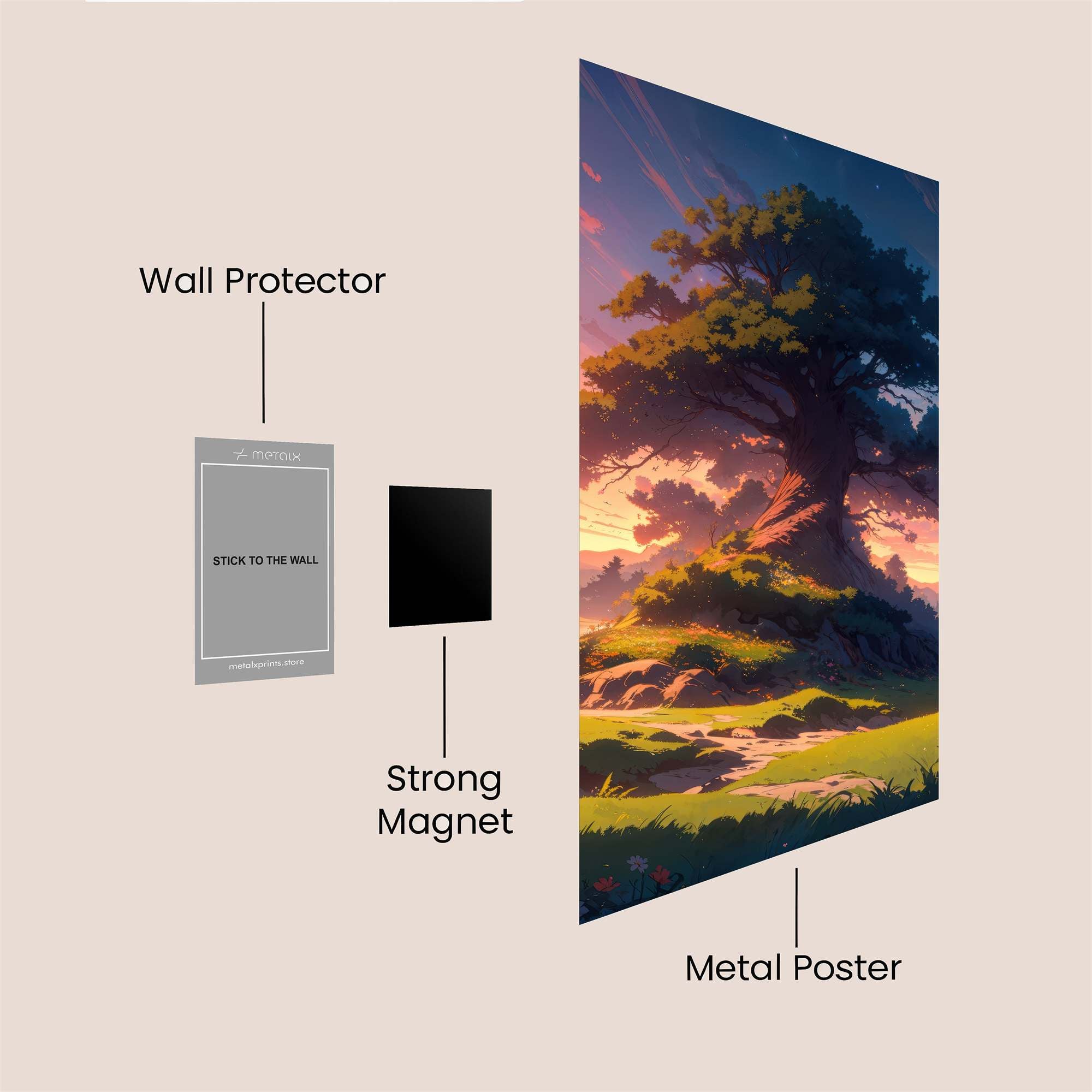 Dystopia Dream Safe Wall Magnetic / M