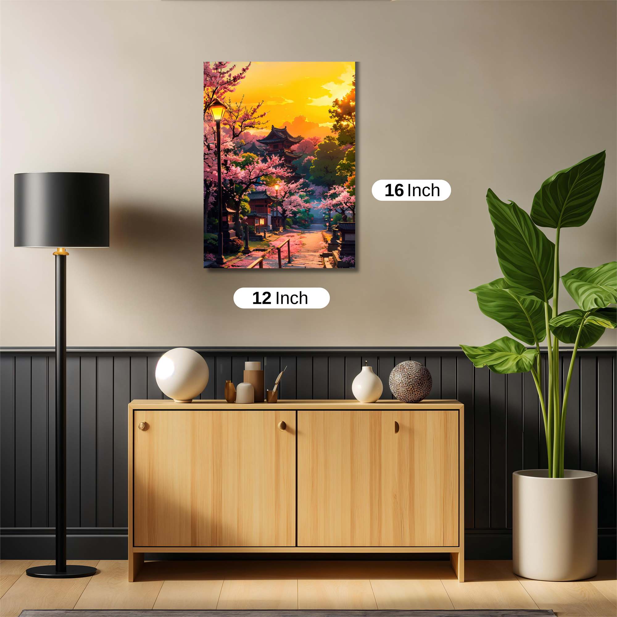 Pagoda Serenity Safe Wall Magnetic / M