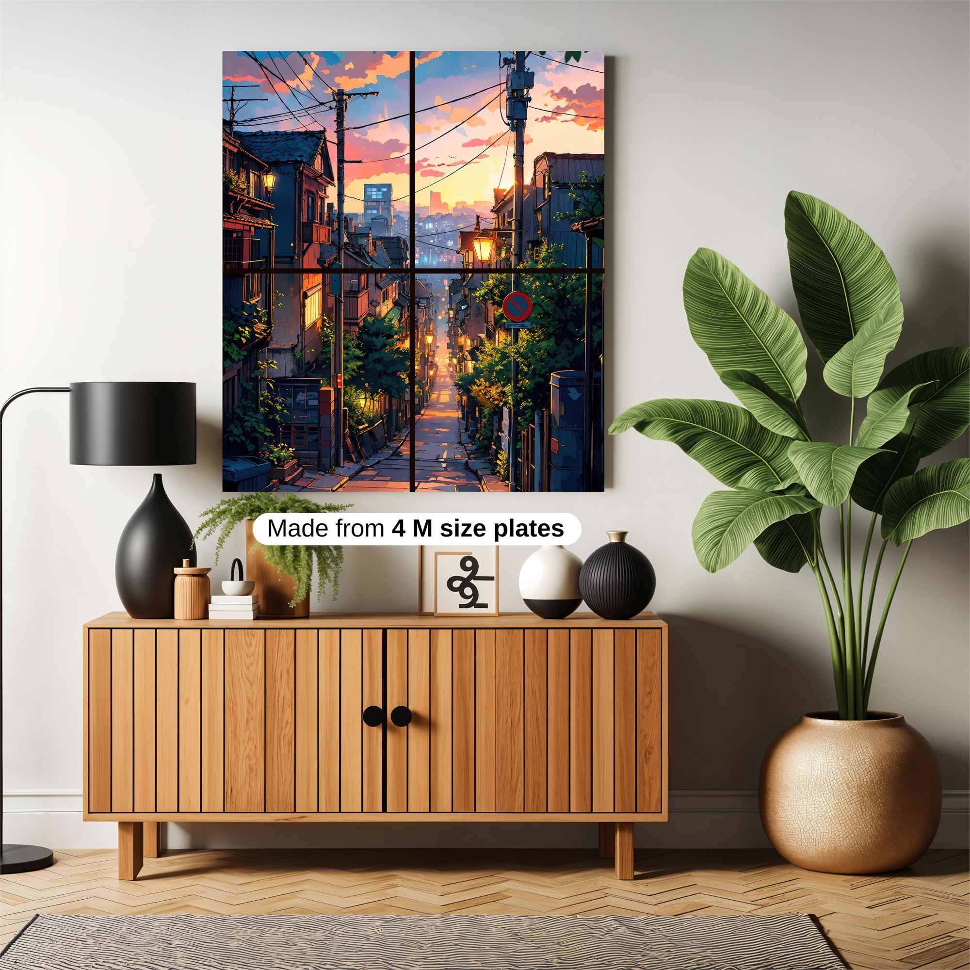 Tokyo Twilight Safe Wall Magnetic / M