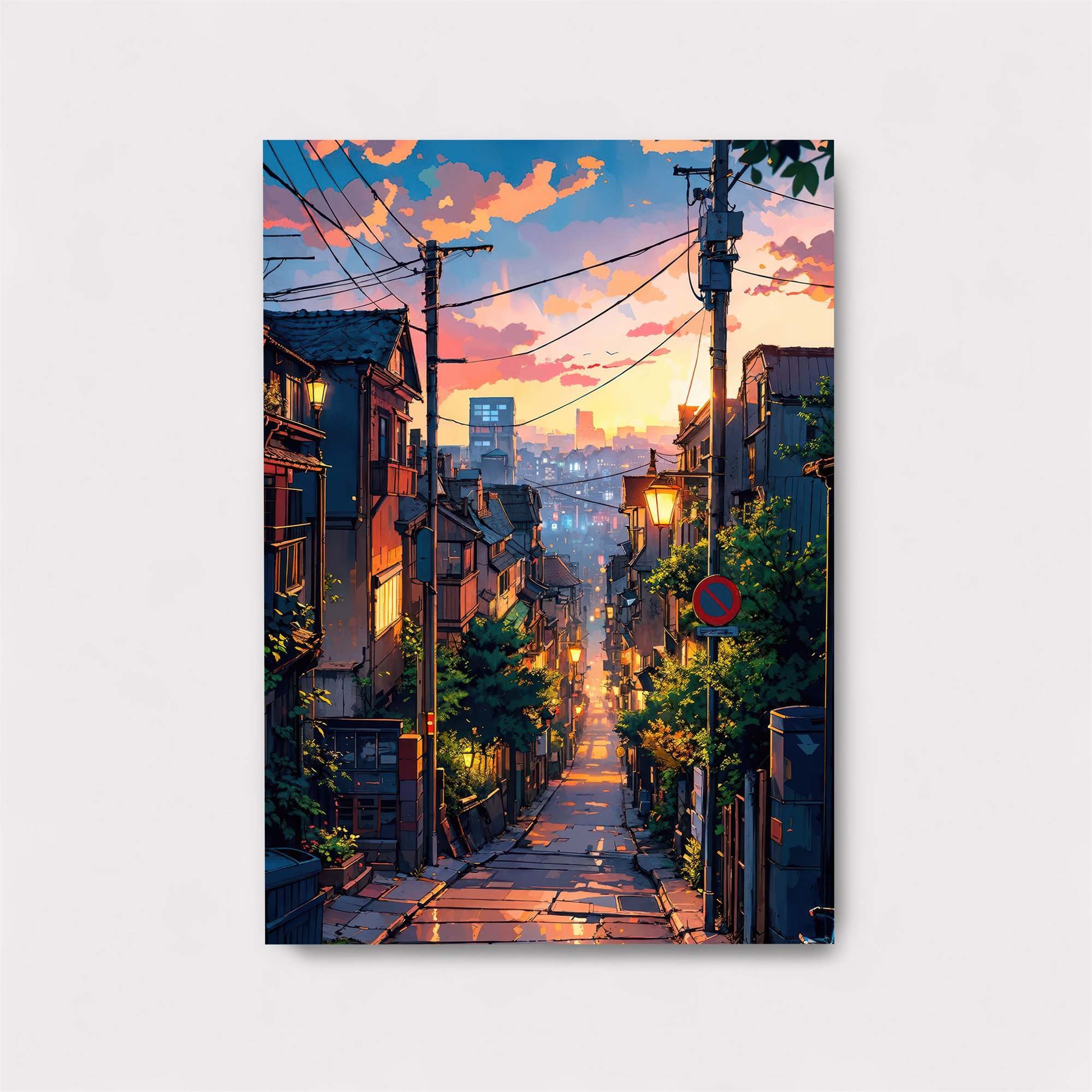 Tokyo Twilight Safe Wall Magnetic / M