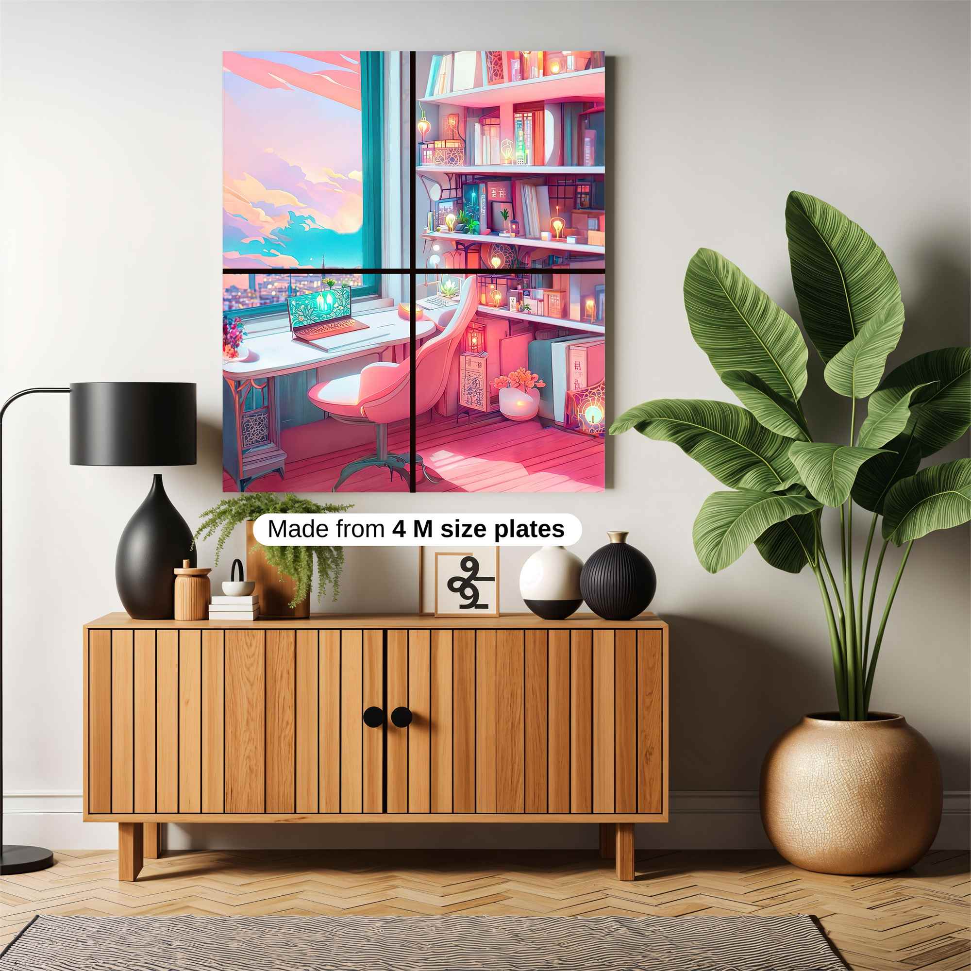 Sunset Serenity Safe Wall Magnetic / M