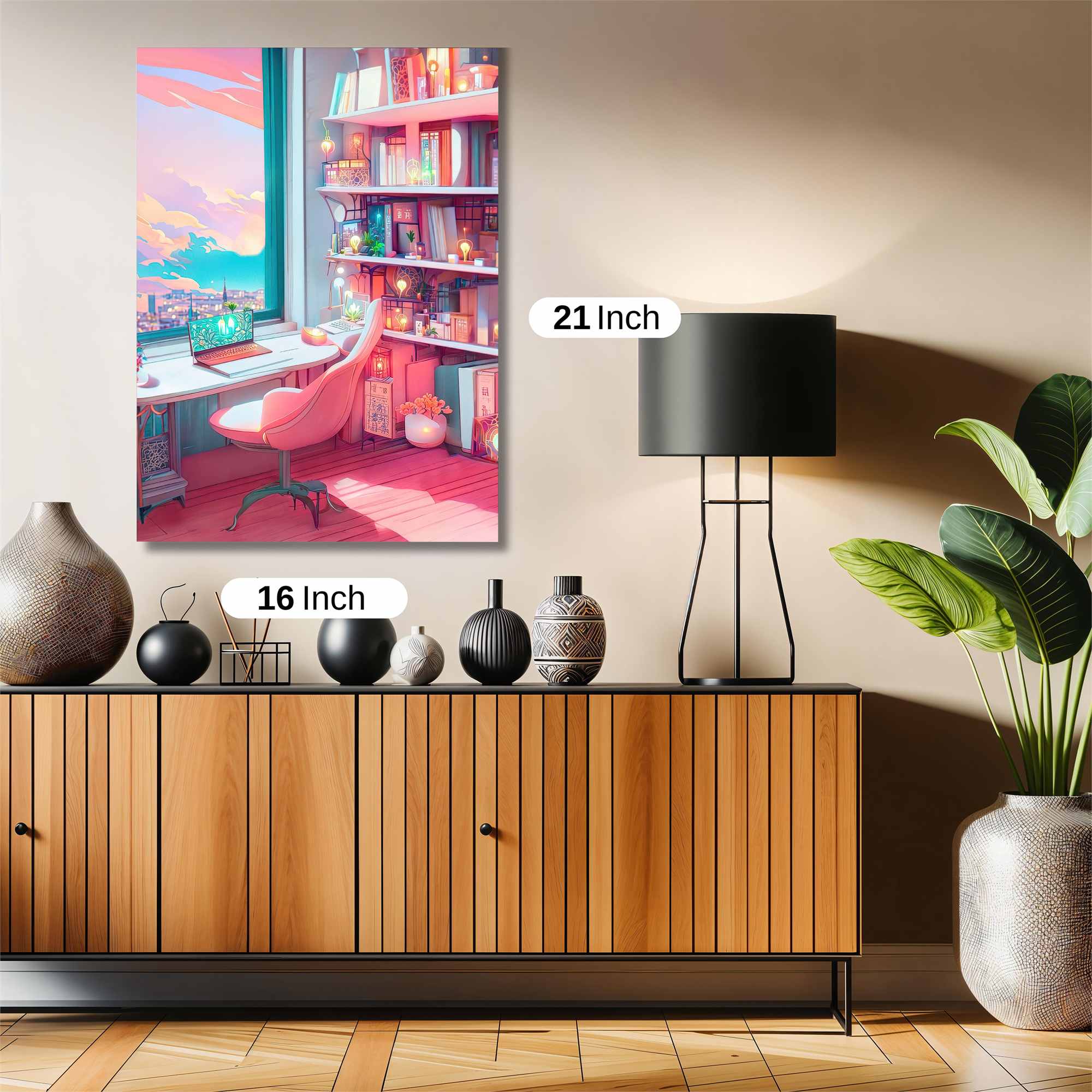 Sunset Serenity Safe Wall Magnetic / M