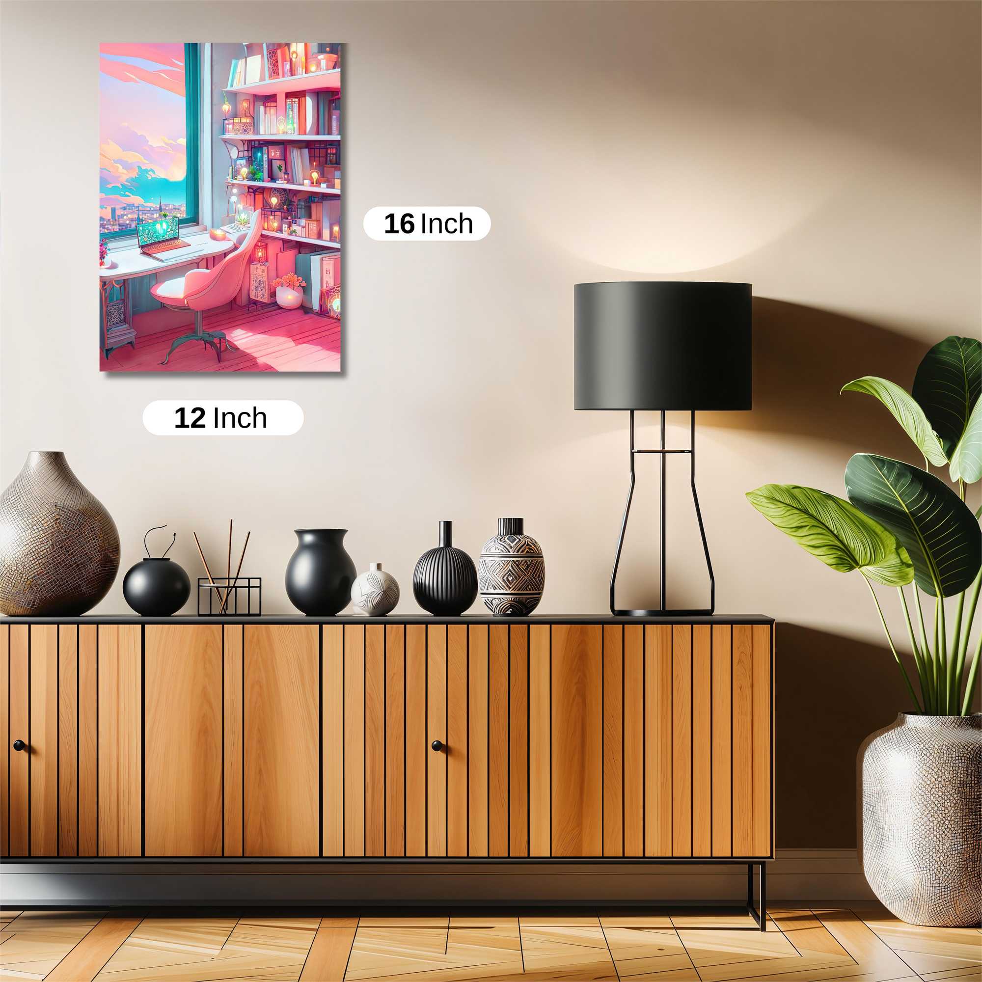 Sunset Serenity Safe Wall Magnetic / M