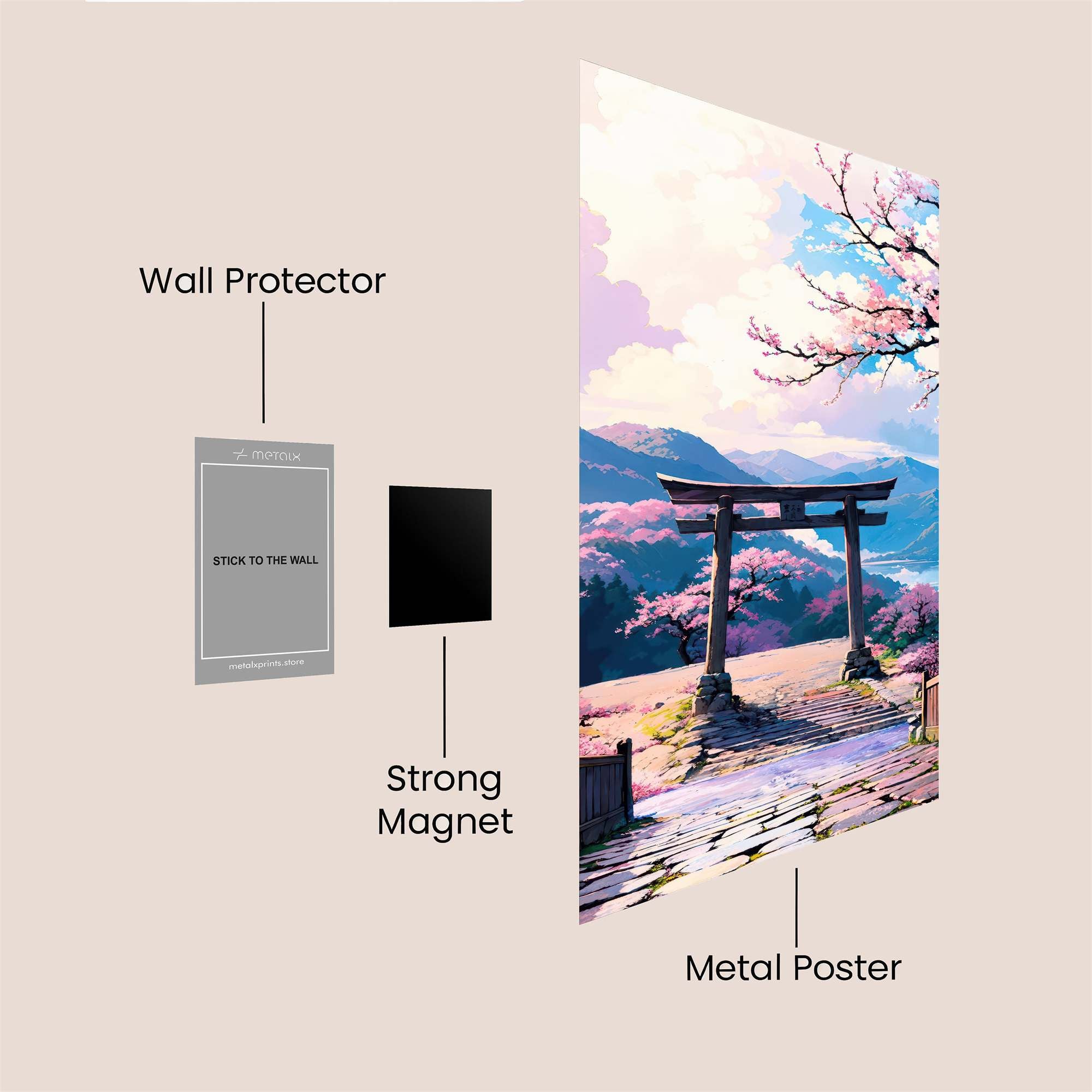 Torii Tranquility Safe Wall Magnetic / M