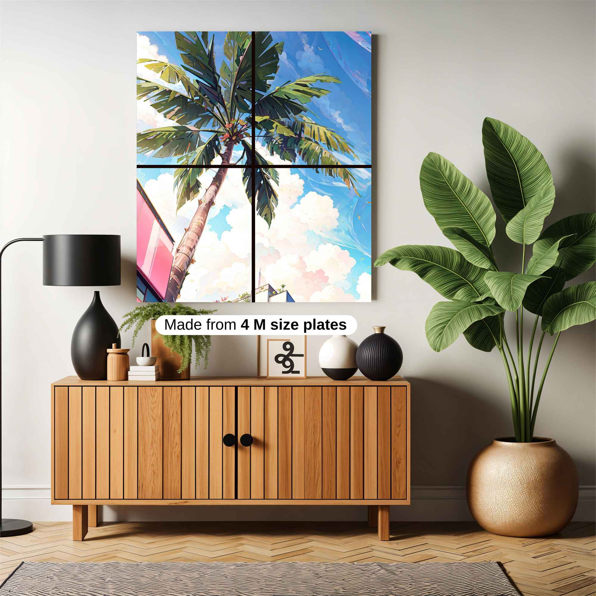 Palm Serenity Safe Wall Magnetic / M