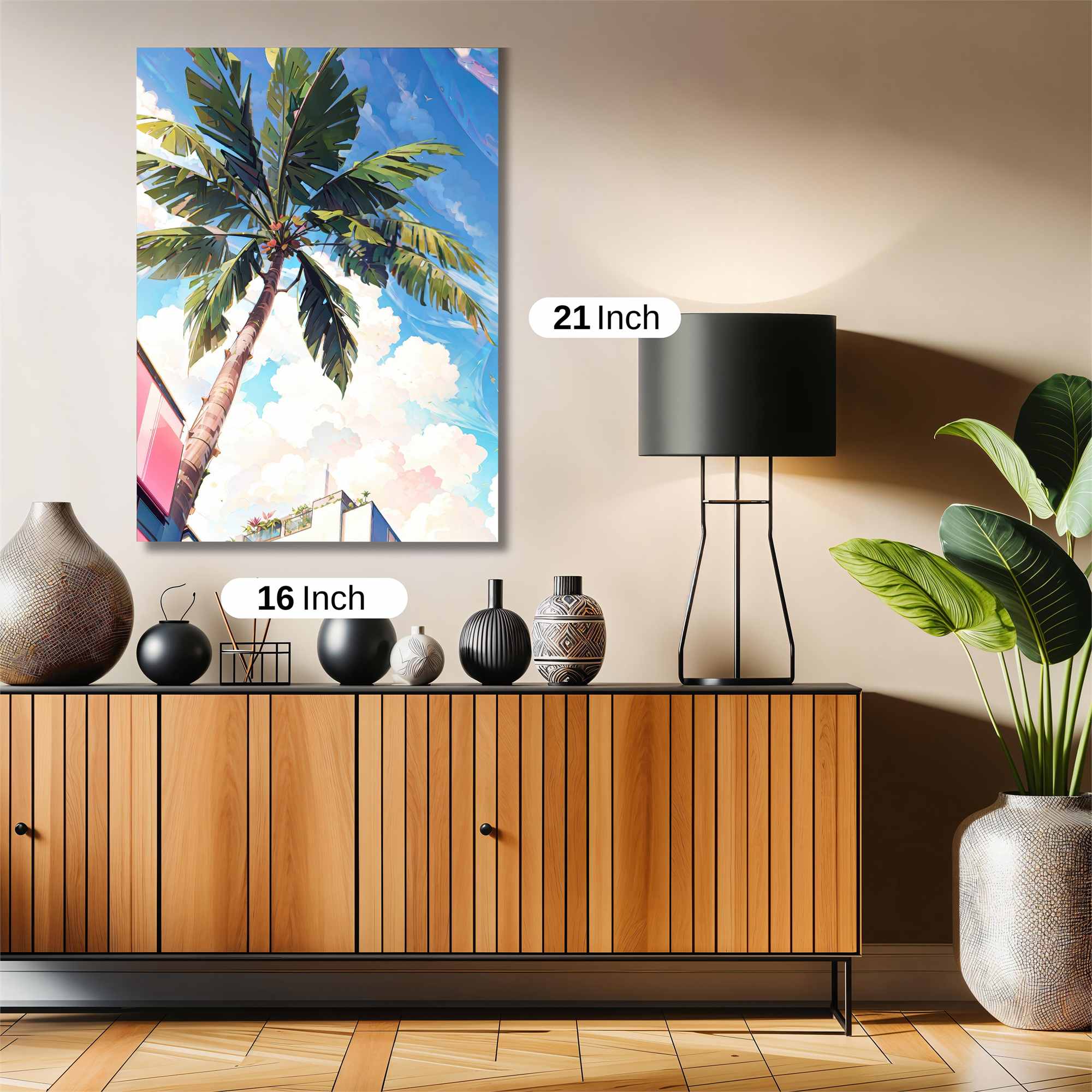 Palm Serenity Safe Wall Magnetic / M