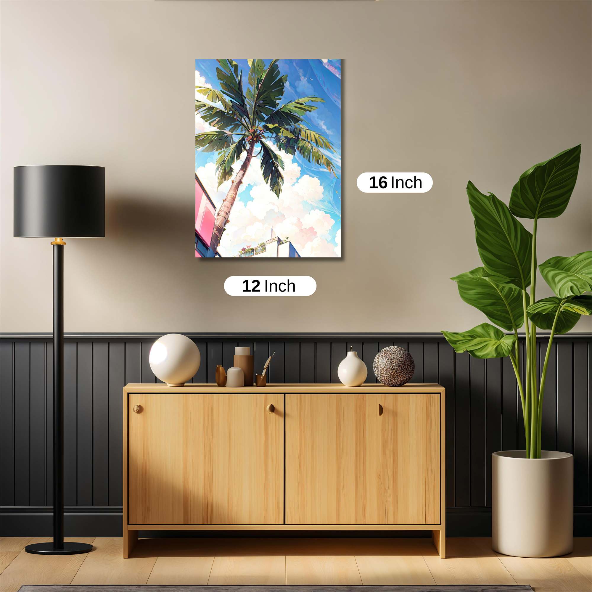Palm Serenity Safe Wall Magnetic / M