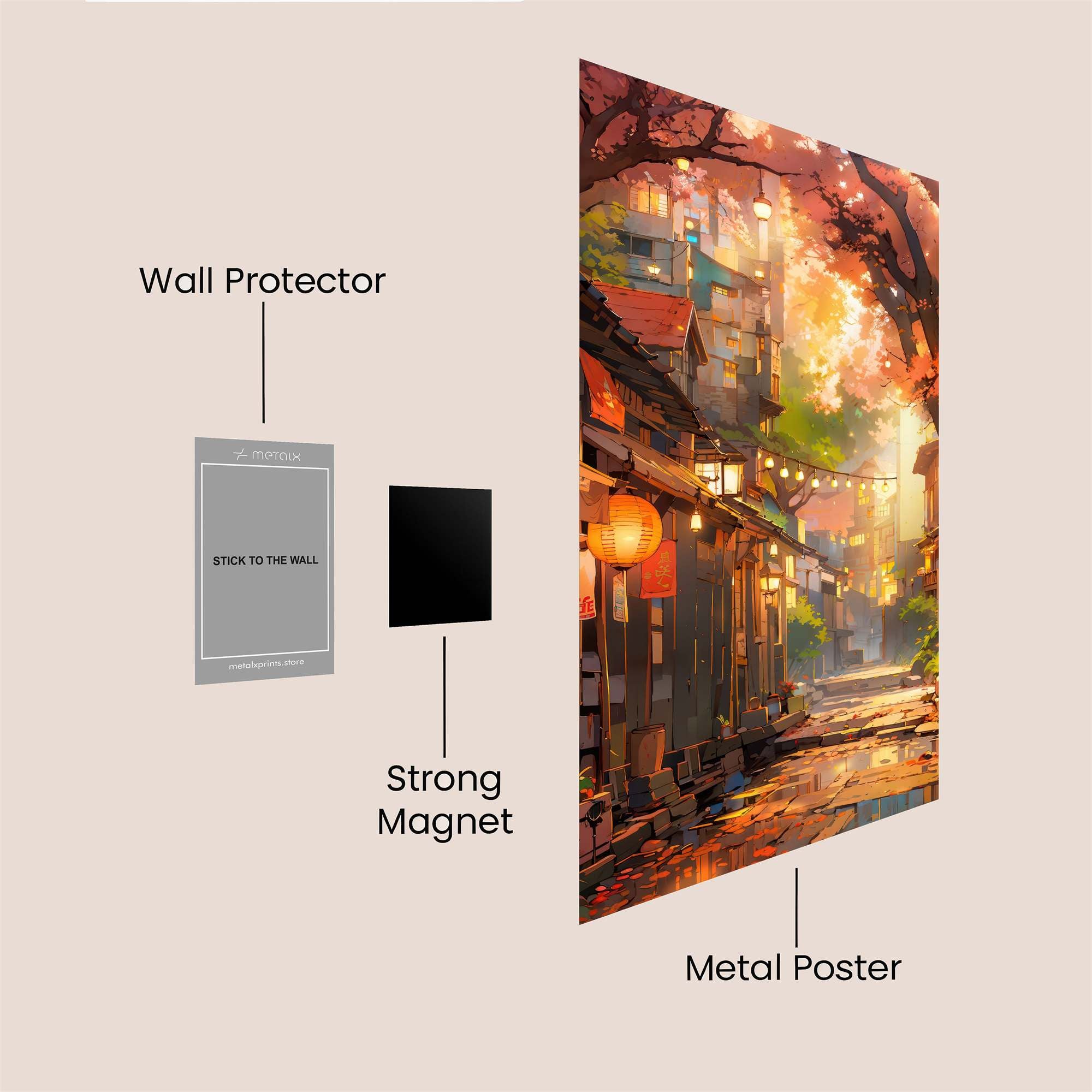 Lantern Dream Safe Wall Magnetic / M