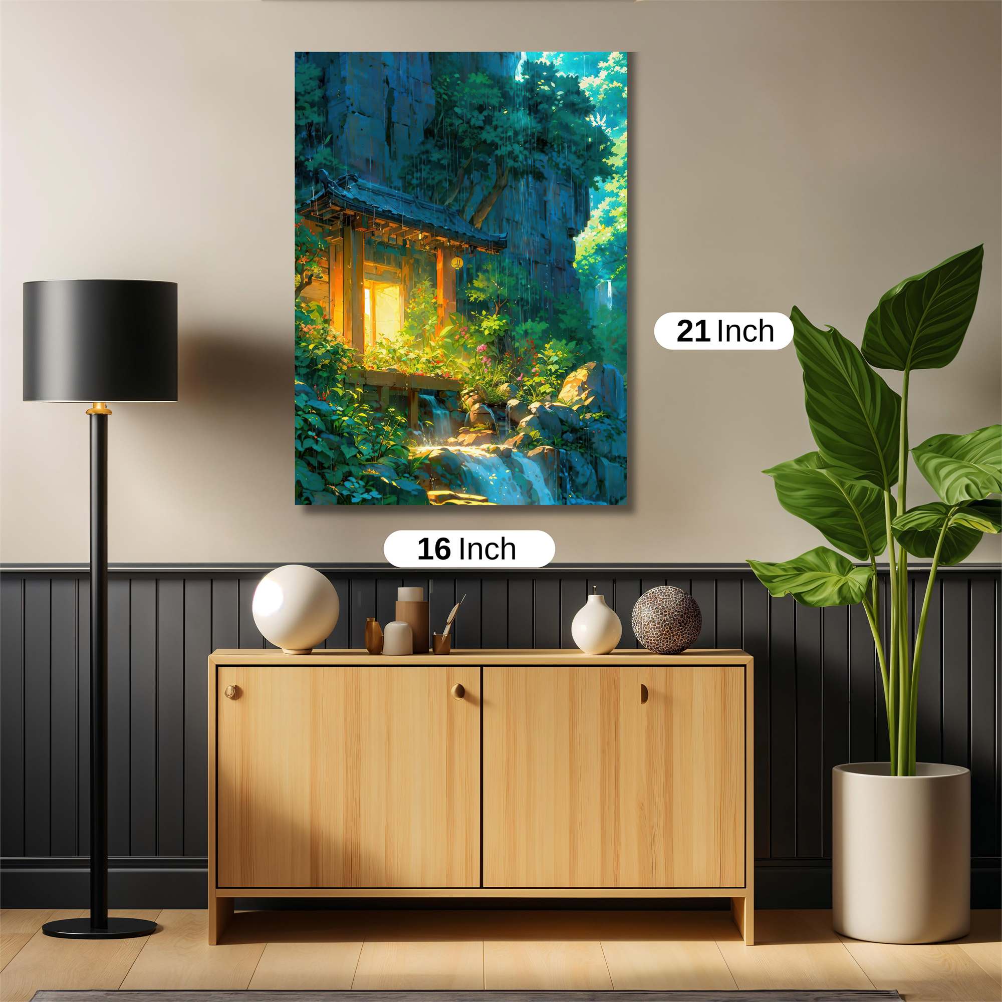 Hidden Serenity Safe Wall Magnetic / M