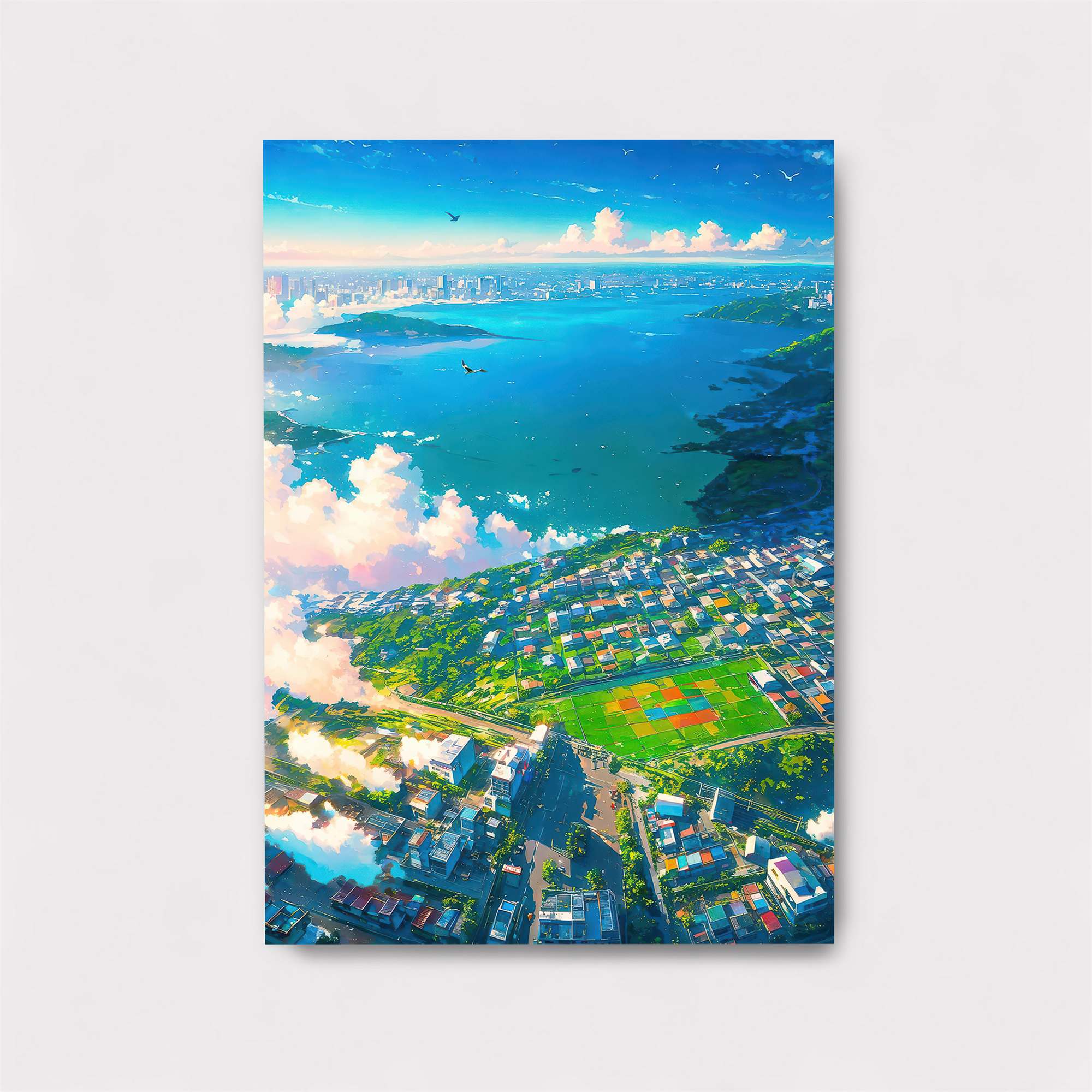 Coastal Serenity Safe Wall Magnetic / M