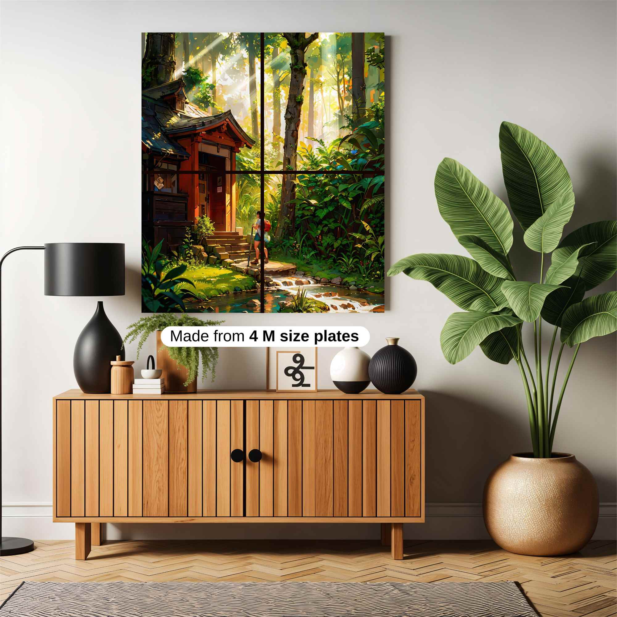 Forest Serenity Safe Wall Magnetic / M